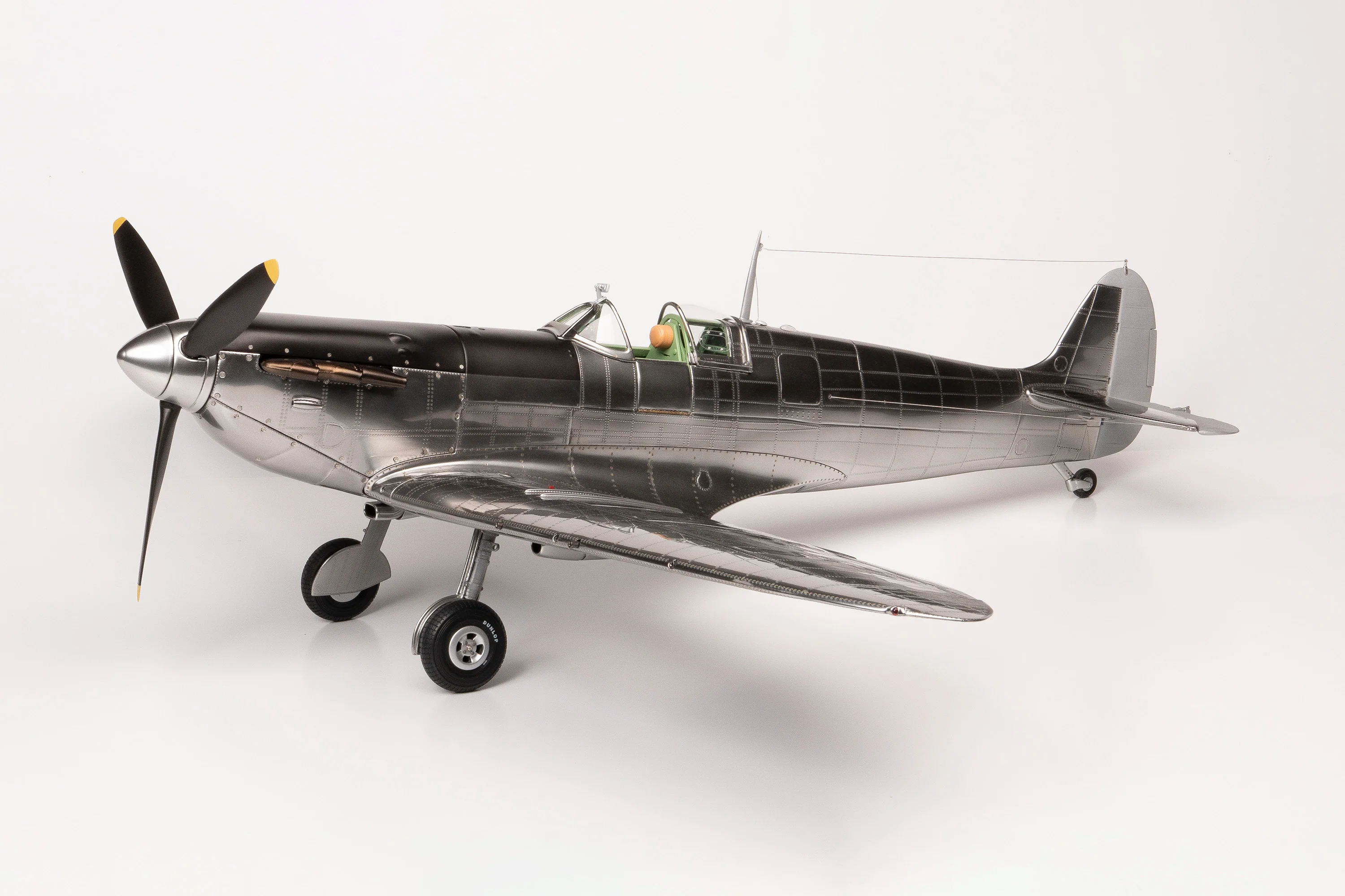 1940 Mk 1a Spitfire - Bare Aluminium Finish - Image 13