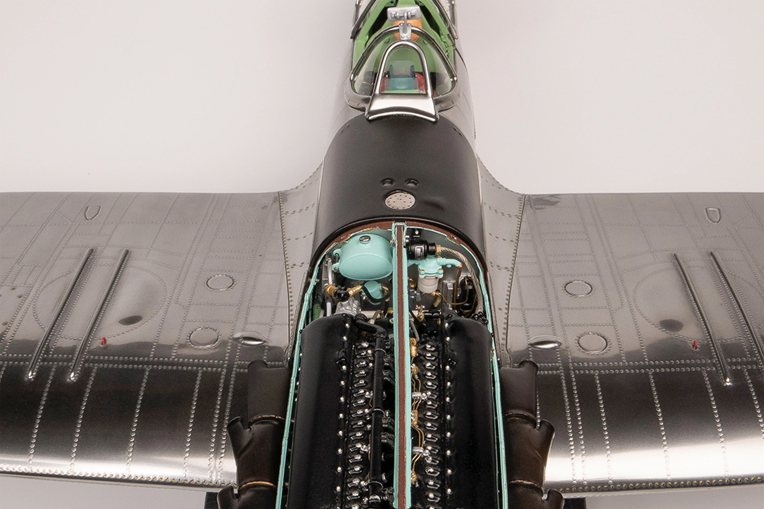 1940 Mk 1a Spitfire - Bare Aluminium Finish - Image 16