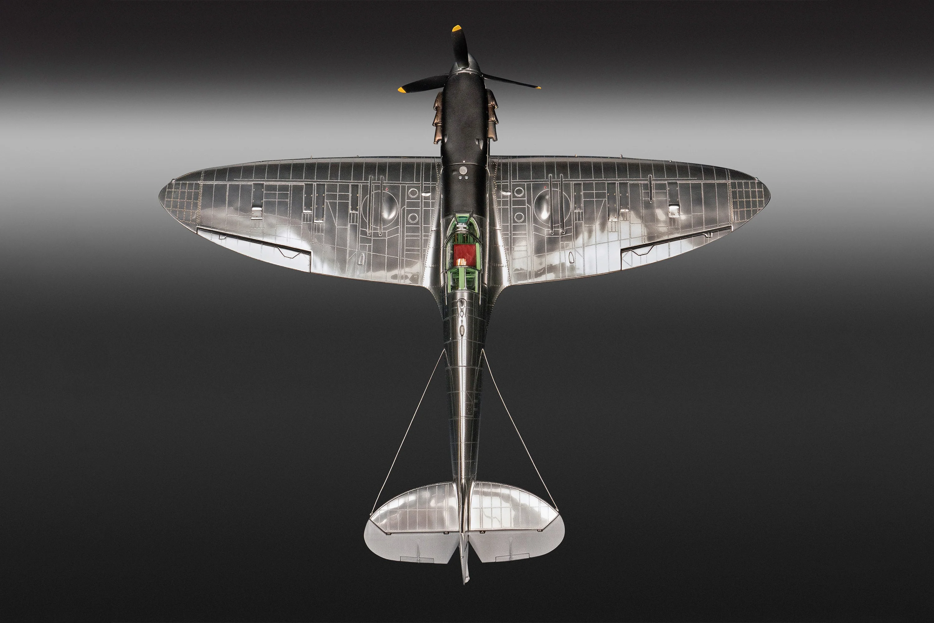1940 Mk 1a Spitfire - Bare Aluminium Finish - Image 6