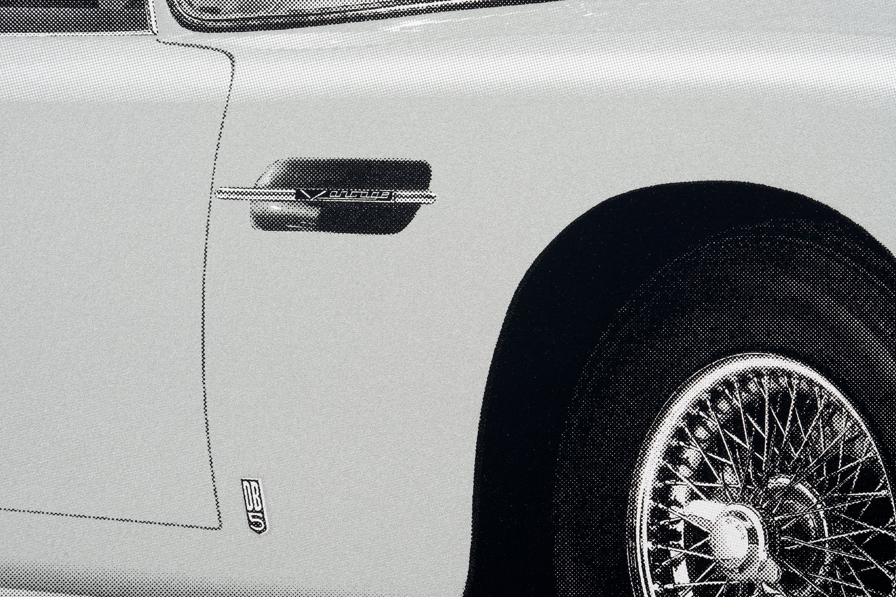 Aston Martin DB5 Vantage - Alan Thornton - Art Screen Print - 3/4 Angle View - Image 7
