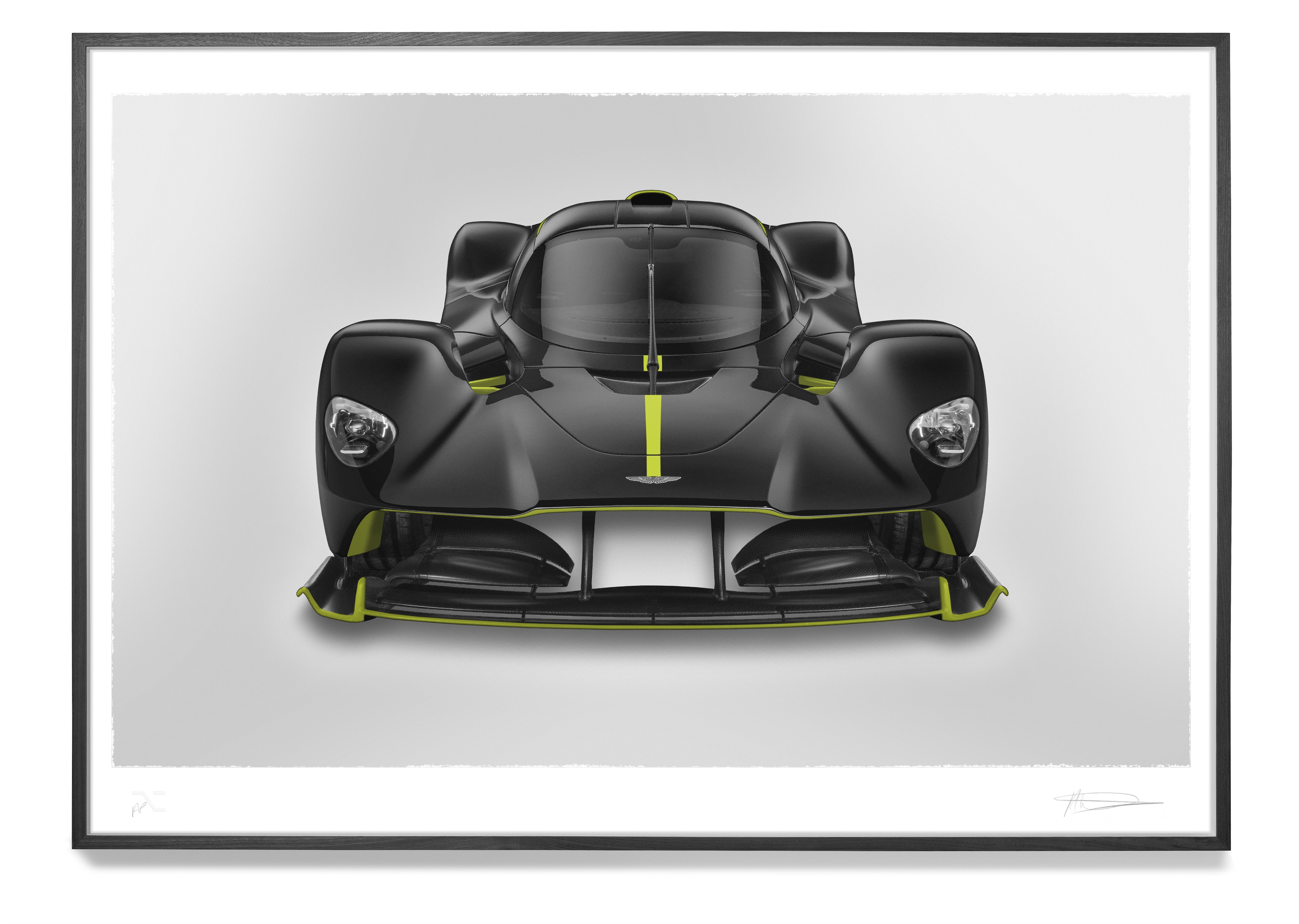 Aston Martin Valkyrie - Alan Thornton - Art Screen Print - Front View - Image 5