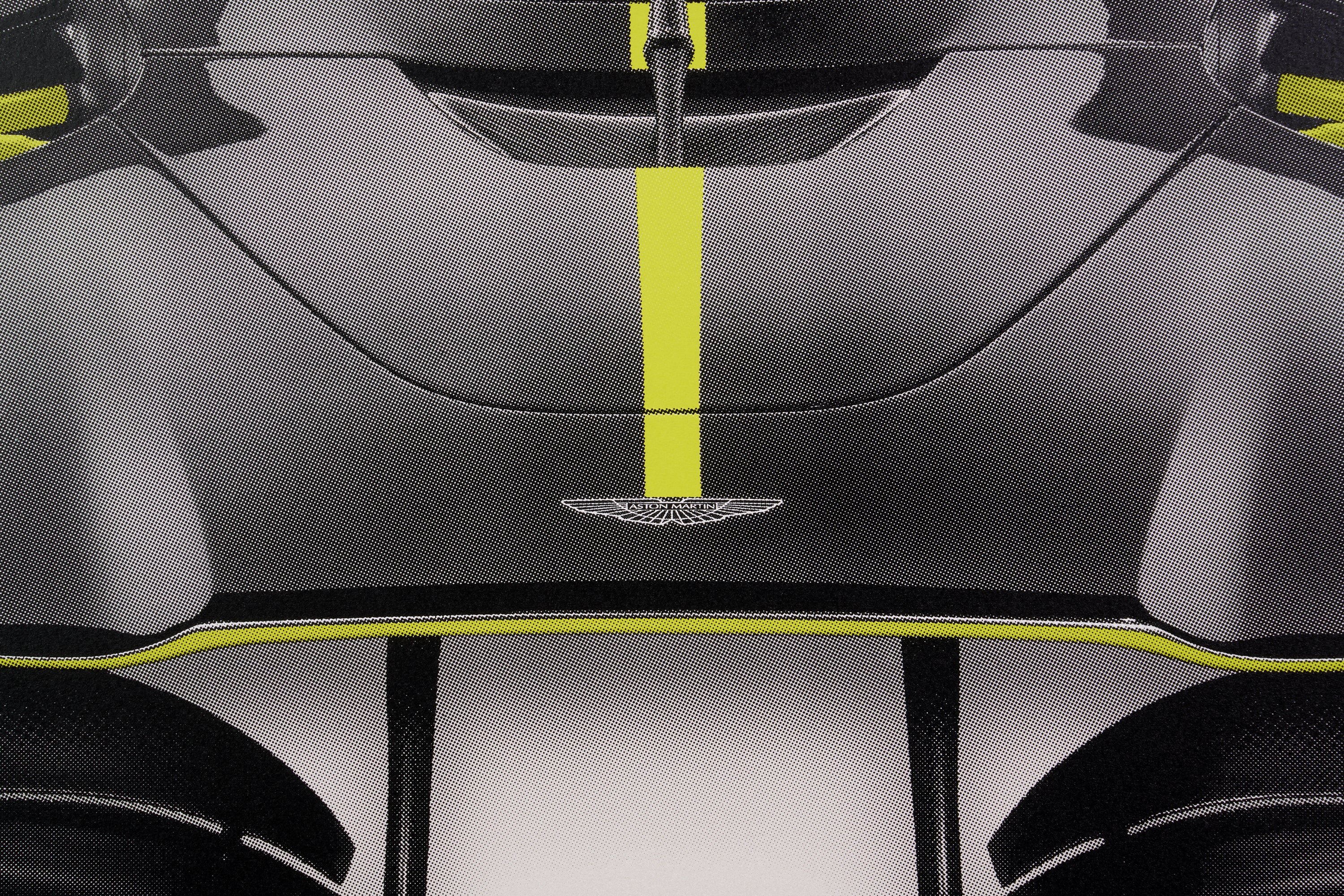 Aston Martin Valkyrie - Alan Thornton - Art Screen Print - Front View - Image 6