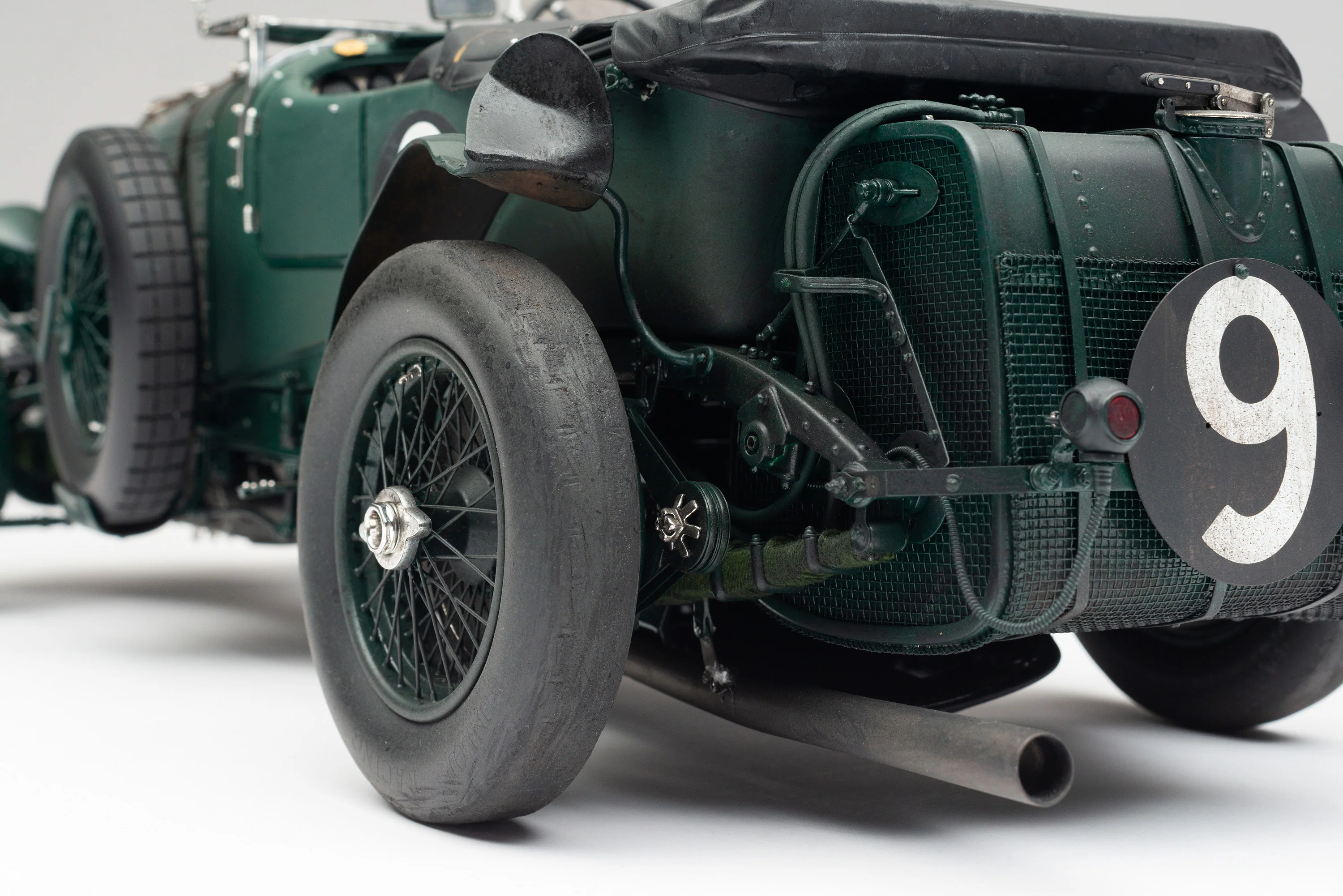 "1929 Bentley Blower" - 1930 Le Mans - Birkin & Chassagne - Race Weathered - Image 11