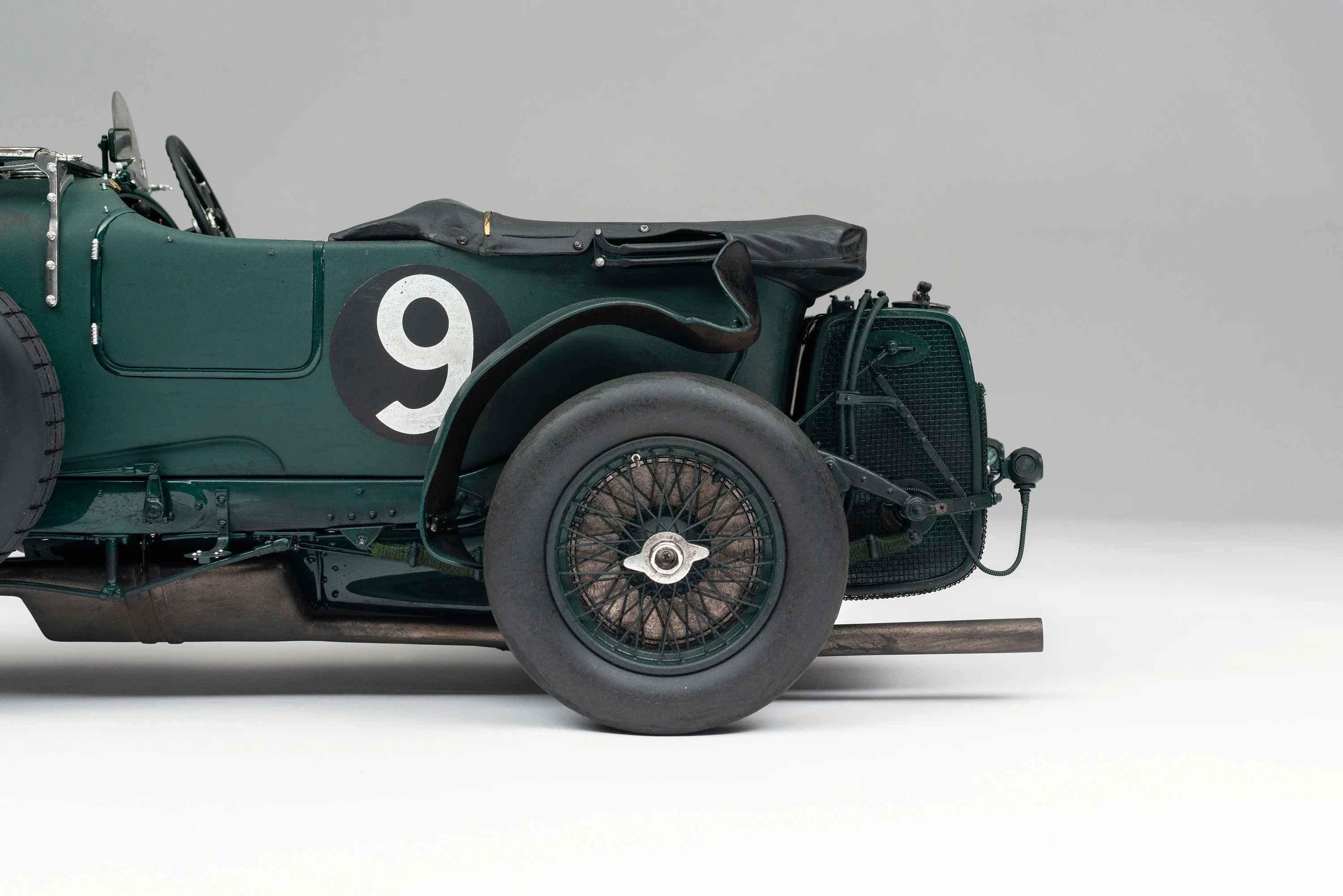 "1929 Bentley Blower" - 1930 Le Mans - Birkin & Chassagne - Race Weathered - Image 13