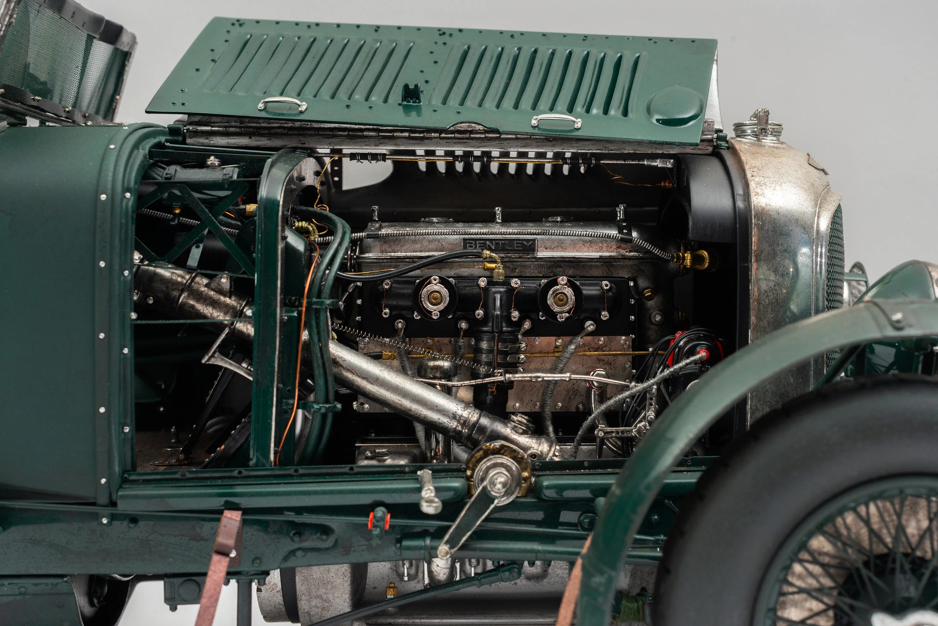 "1929 Bentley Blower" - 1930 Le Mans - Birkin & Chassagne - Race Weathered - Image 16