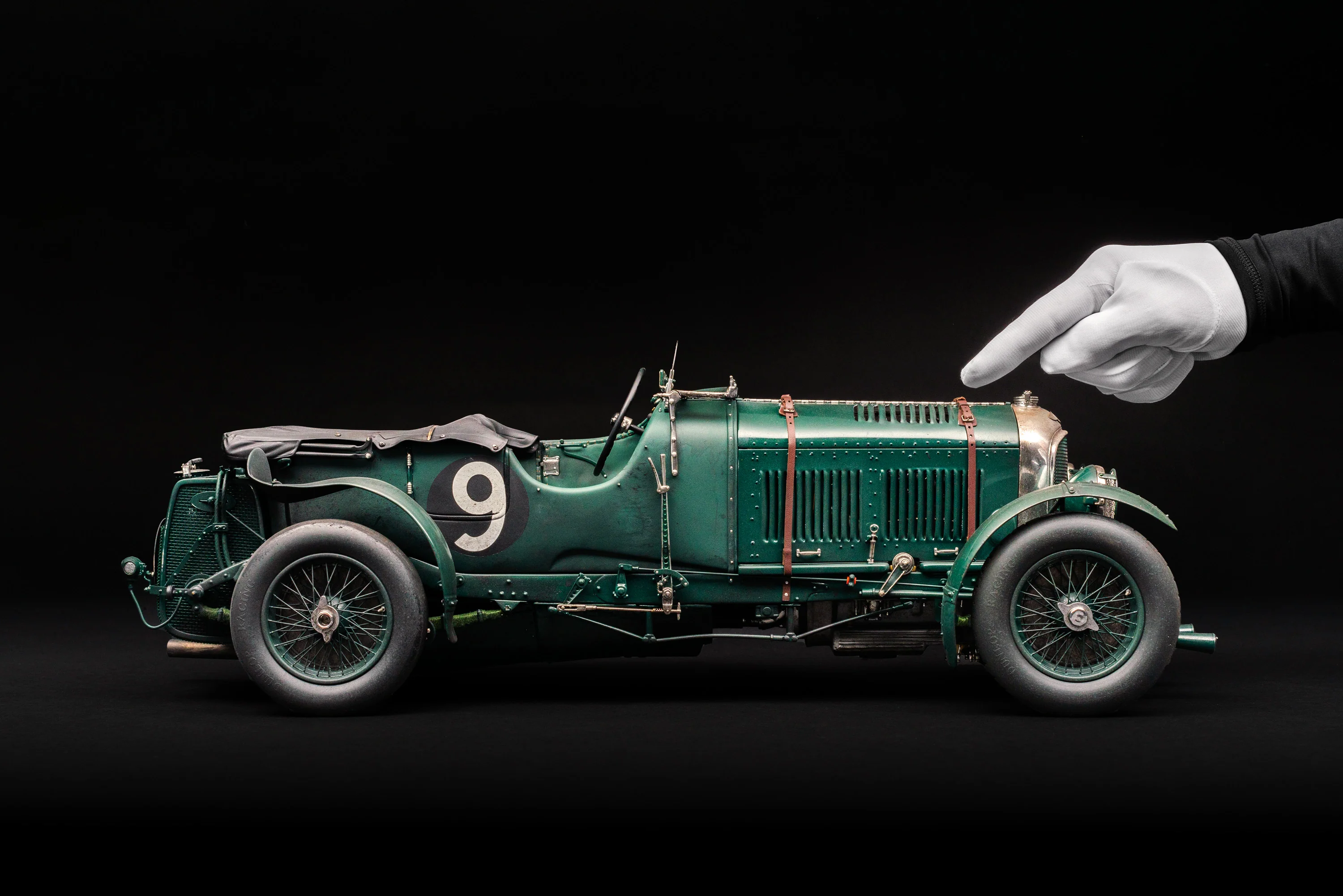"1929 Bentley Blower" - 1930 Le Mans - Birkin & Chassagne - Race Weathered - Image 3
