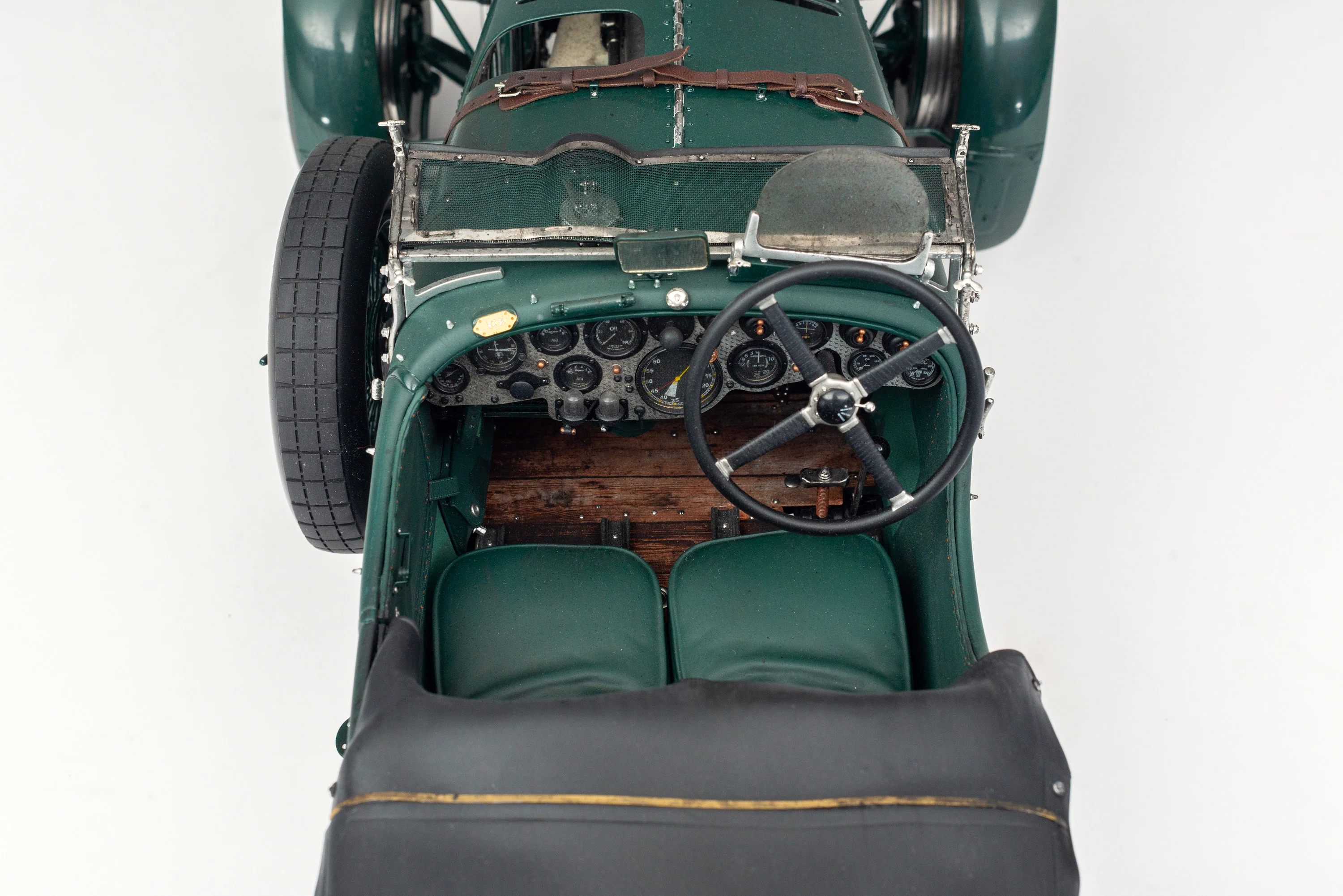 "1929 Bentley Blower" - 1930 Le Mans - Birkin & Chassagne - Race Weathered - Image 8