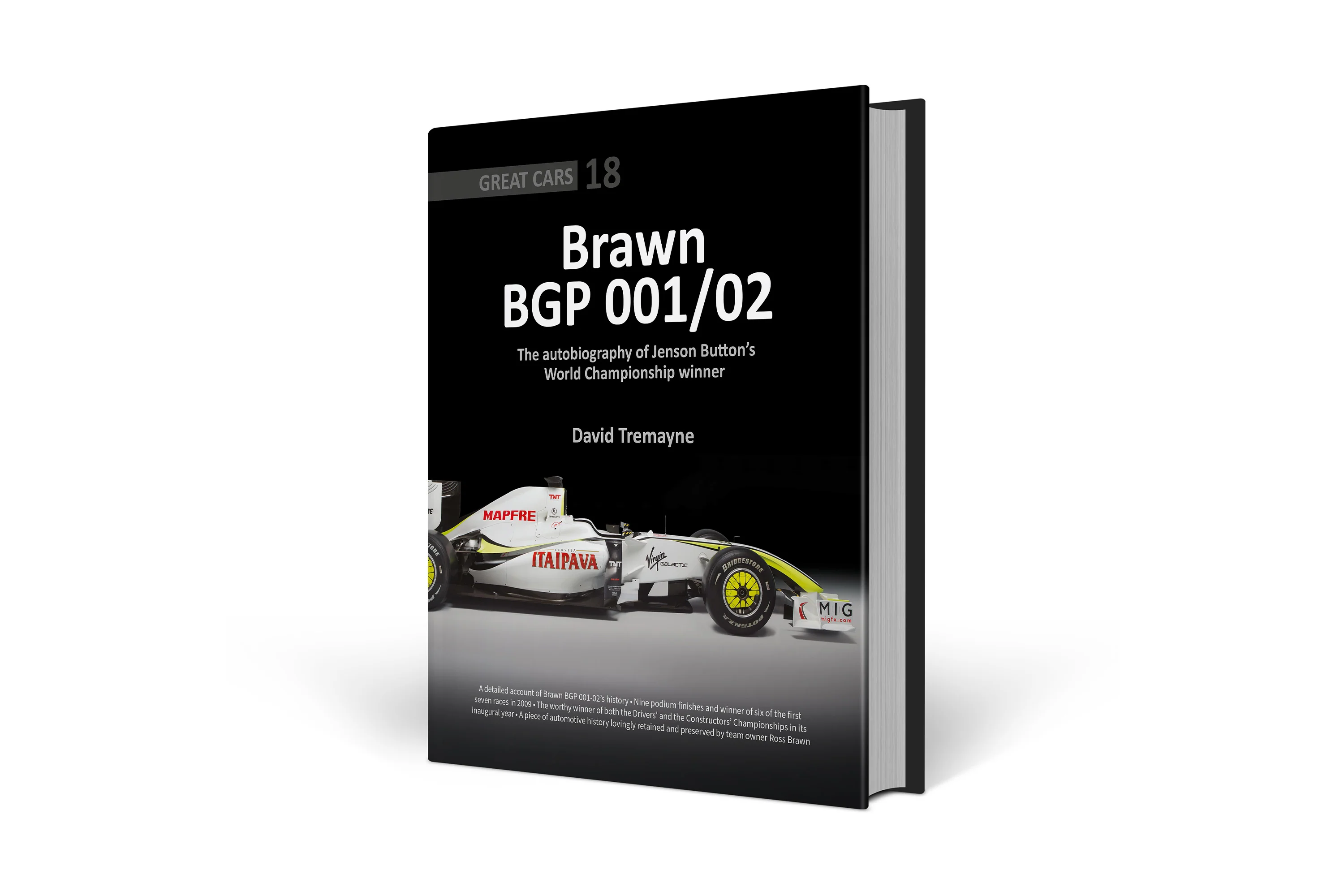 Brawn BGP 001/02 "The Autobiography of Jenson Button's World Championship Winner" (Limited Edition) - Image 3