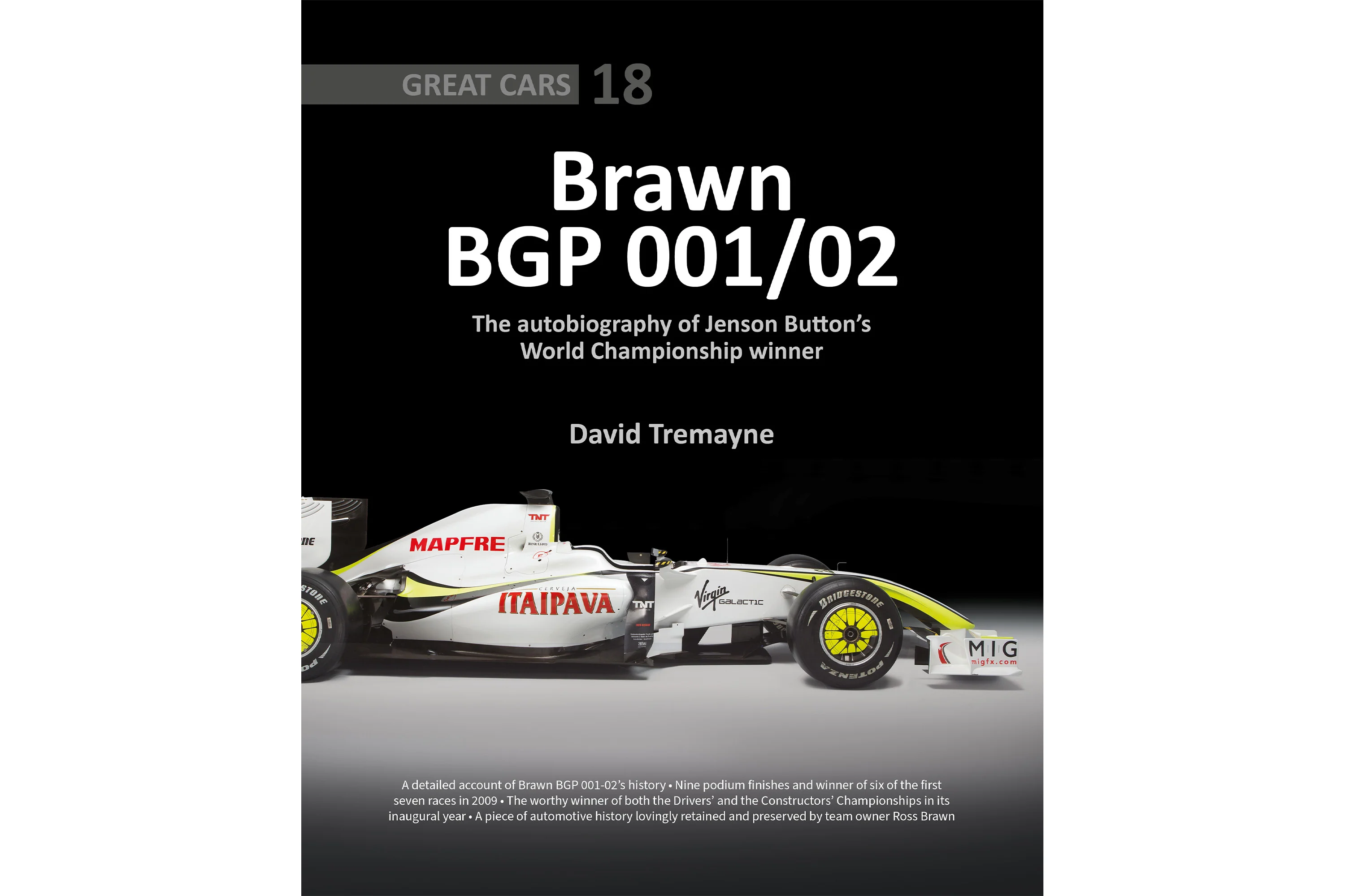 Brawn BGP 001/02 "The Autobiography of Jenson Button's World Championship Winner" (Limited Edition) - Image 4