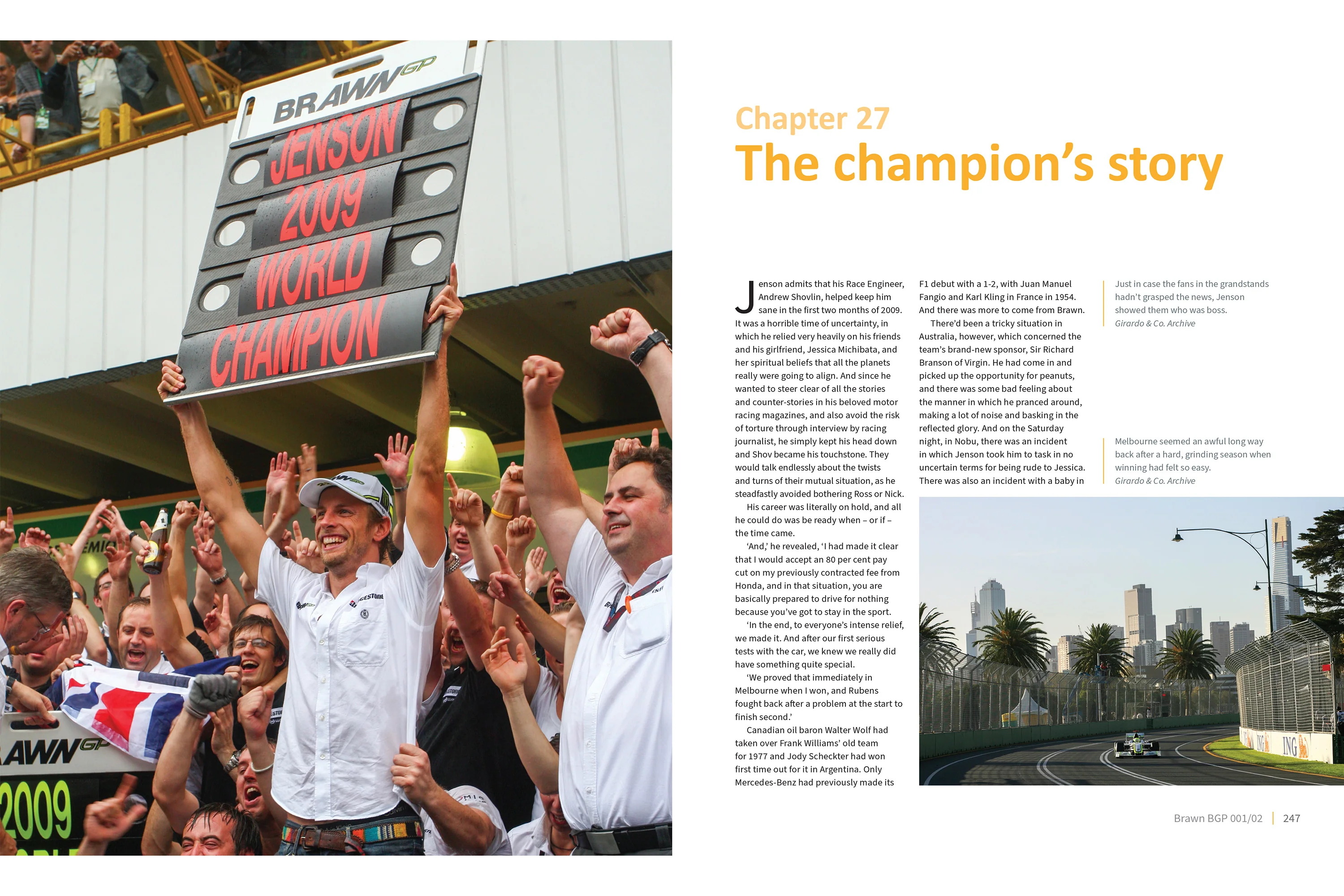 Brawn BGP 001/02 "The Autobiography of Jenson Button's World Championship Winner" (Limited Edition) - Image 6