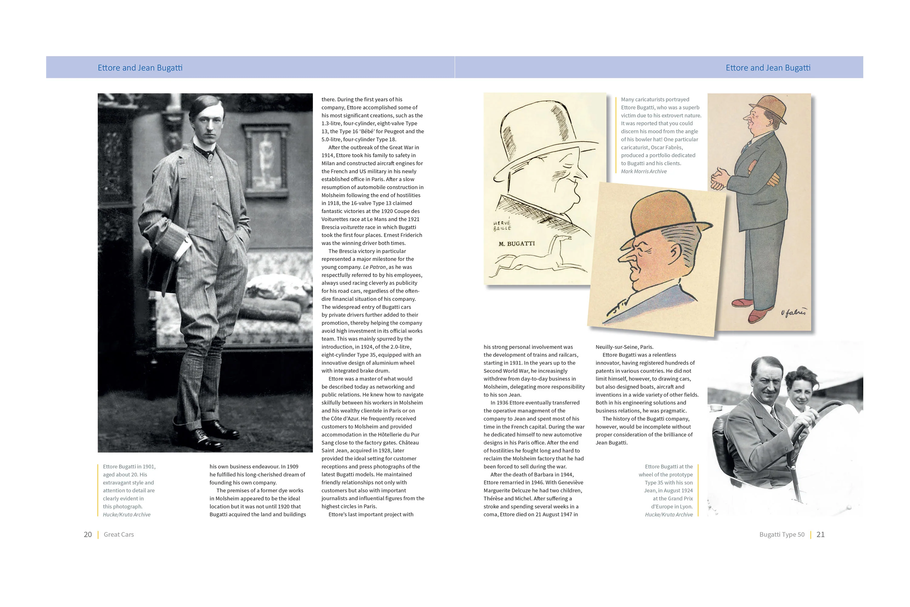 BUGATTI Type 50 - The autobiography of Bugatti's first Le Mans car (Limited Edition) - Image 5