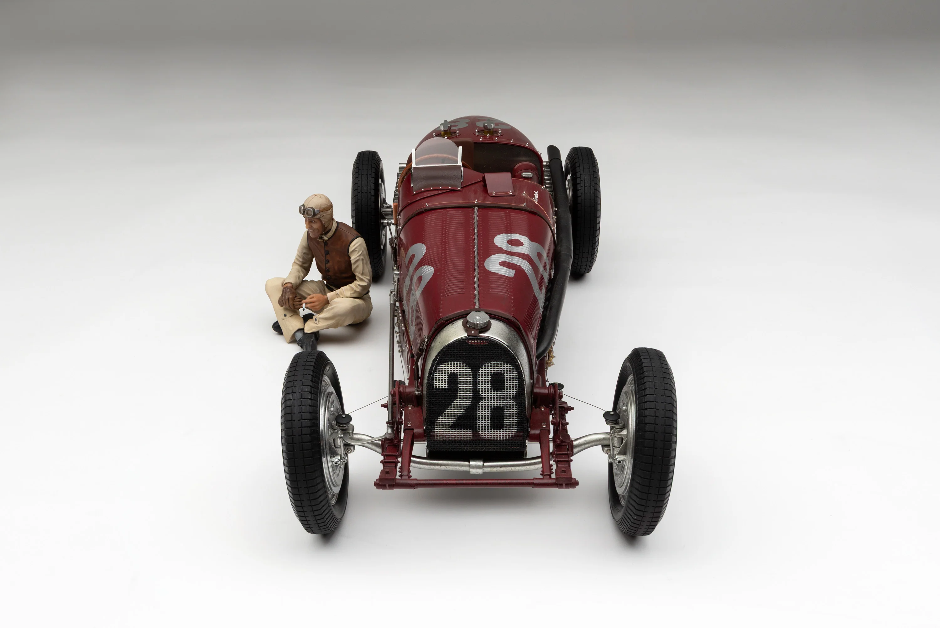 BUGATTI Type 59 - 1934 Monaco Grand Prix - Tazio Nuvolari Figure Edition - Image 8