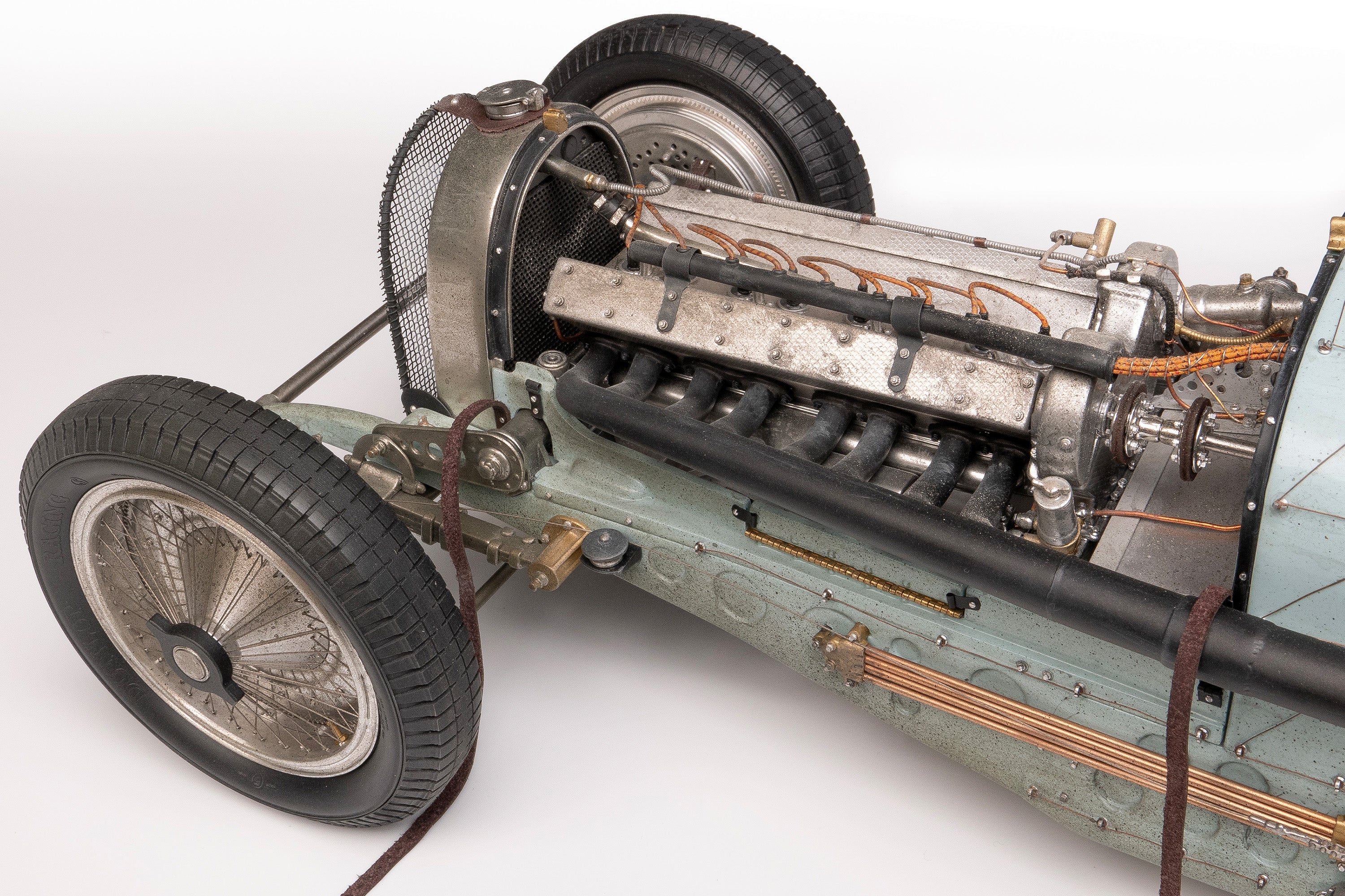 BUGATTI Type 59 - 1935 Belgian Grand Prix - Jean-Pierre Wimille Figure Edition - Image 11