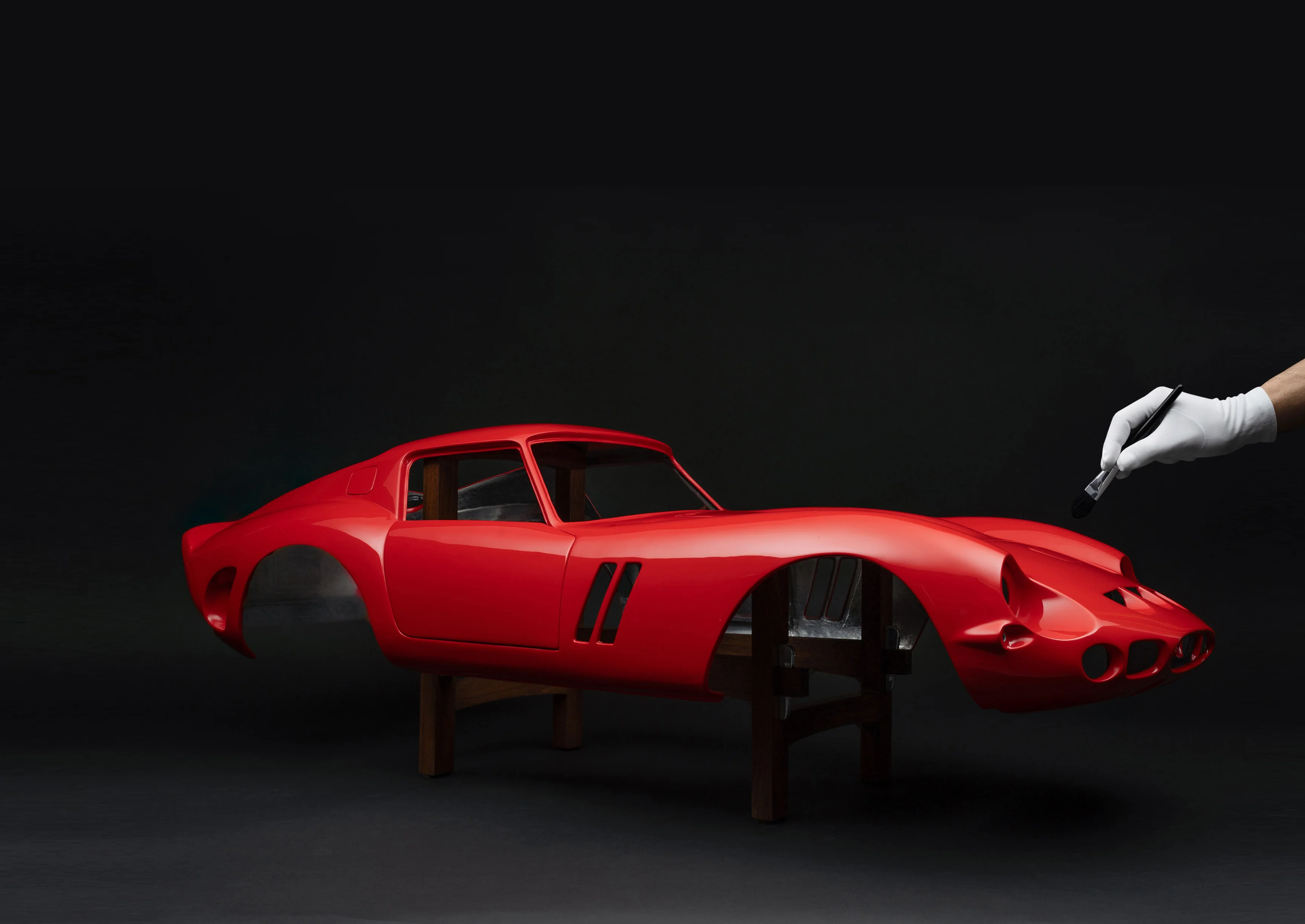 Ferrari 250 GTO - Painted Aluminium Body Replica - Image 3