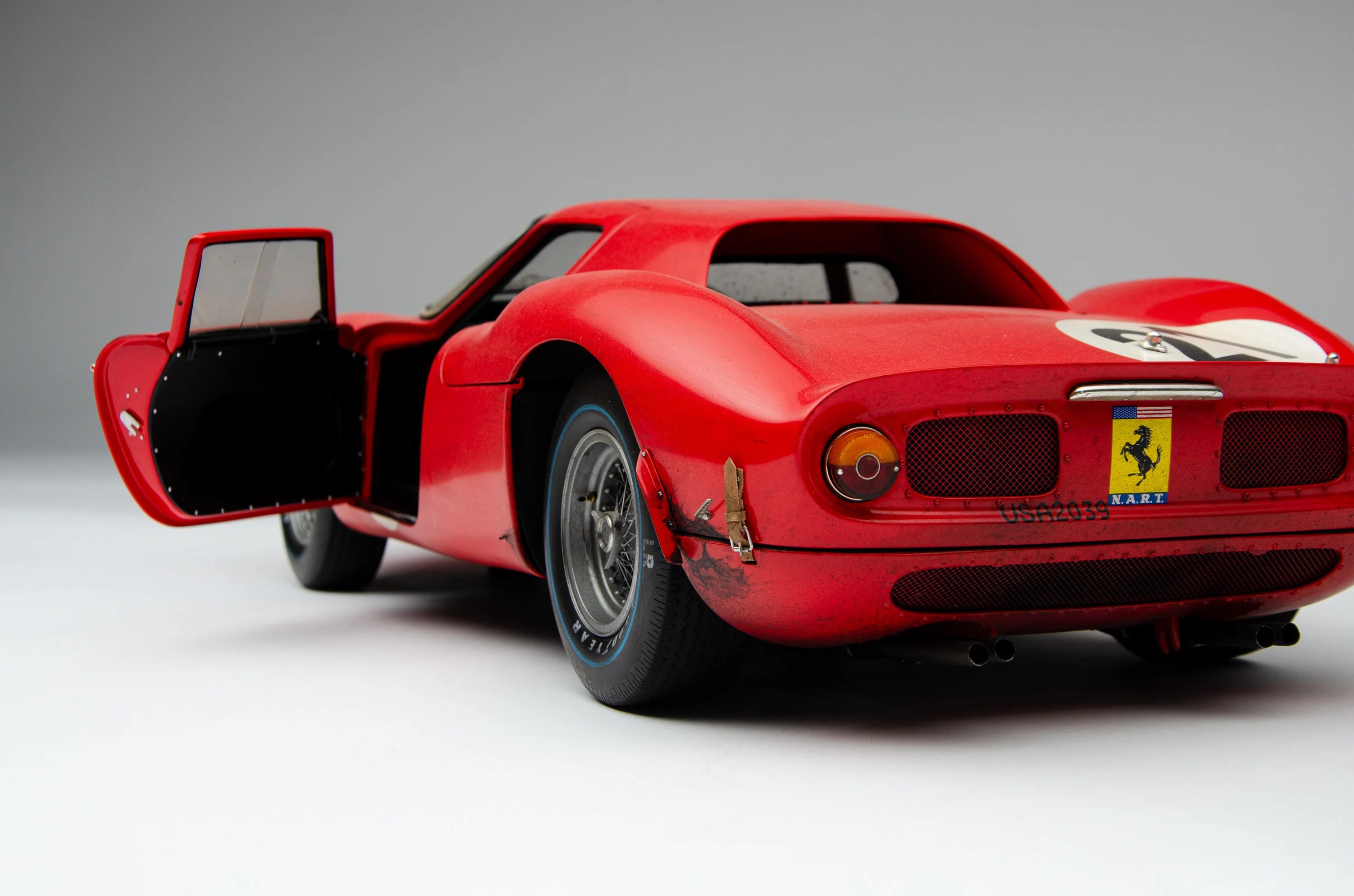 Ferrari 250 LM - 1965 Le Mans Winner - Race Weathered - Image 9