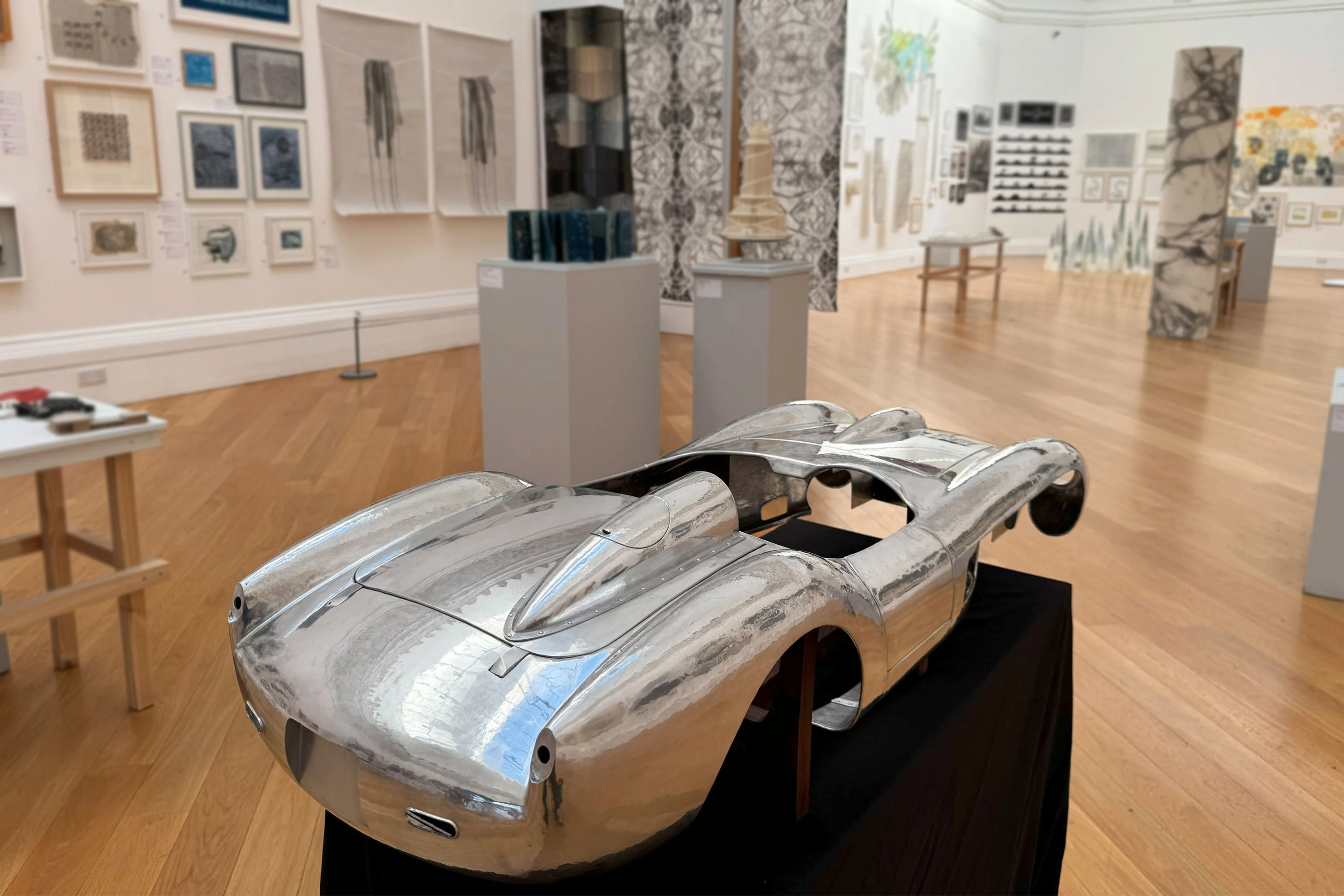 Ferrari 250 TR Aluminium Body Replica - Hammered Finish - Image 12