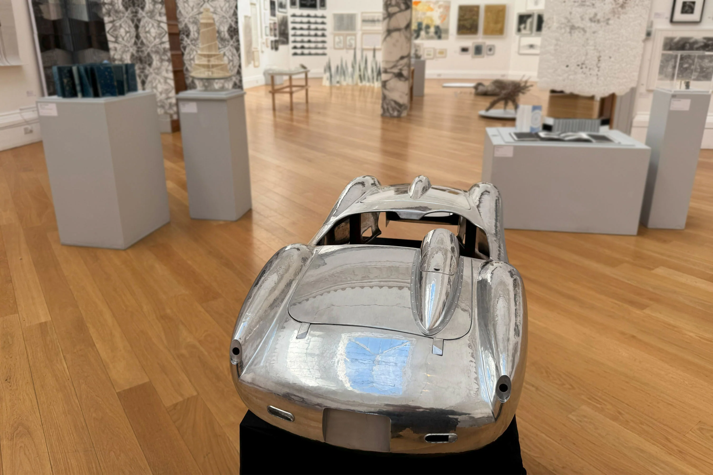Ferrari 250 TR Aluminium Body Replica - Hammered Finish - Image 13