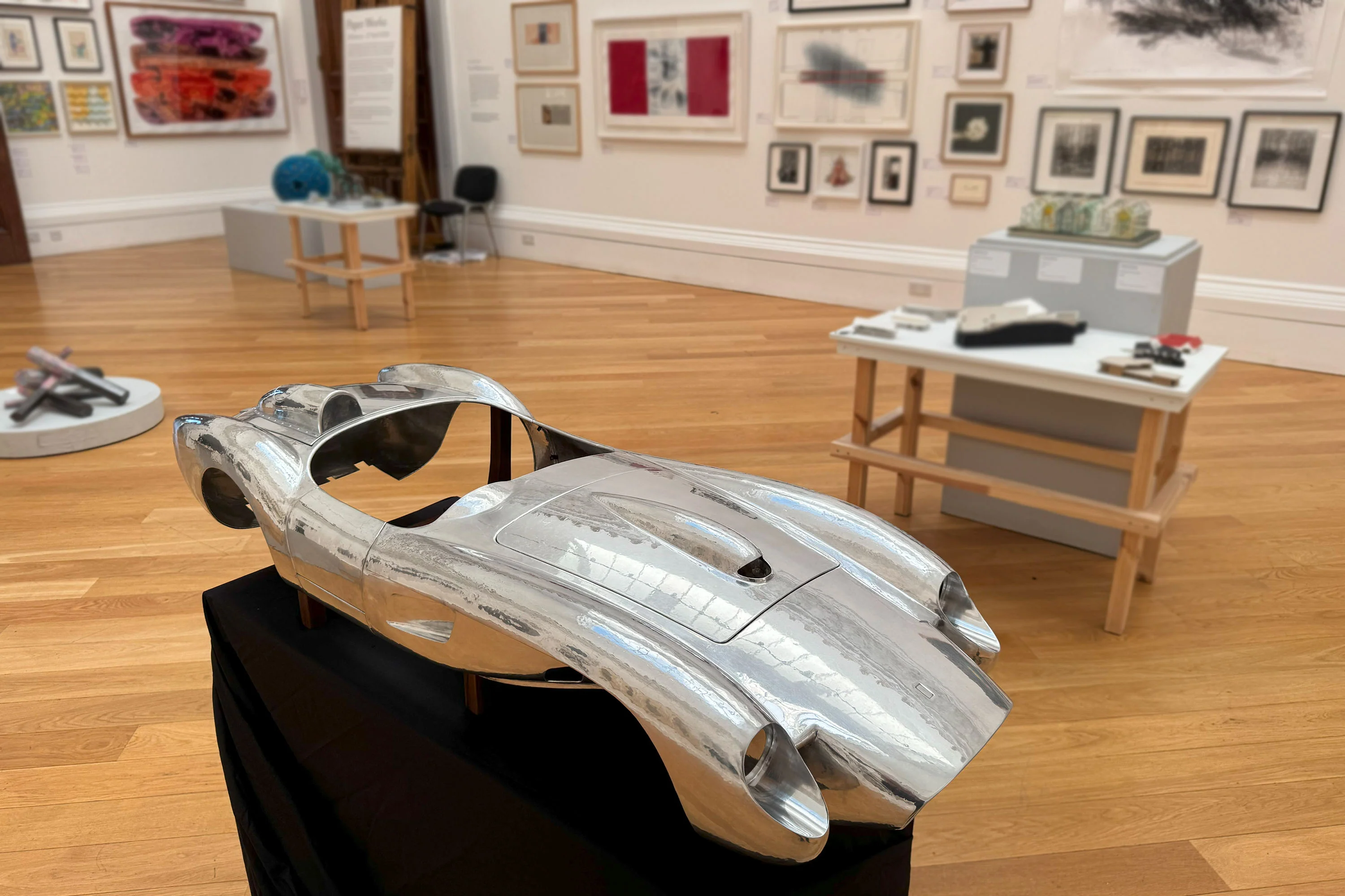 Ferrari 250 TR Aluminium Body Replica - Hammered Finish - Image 4