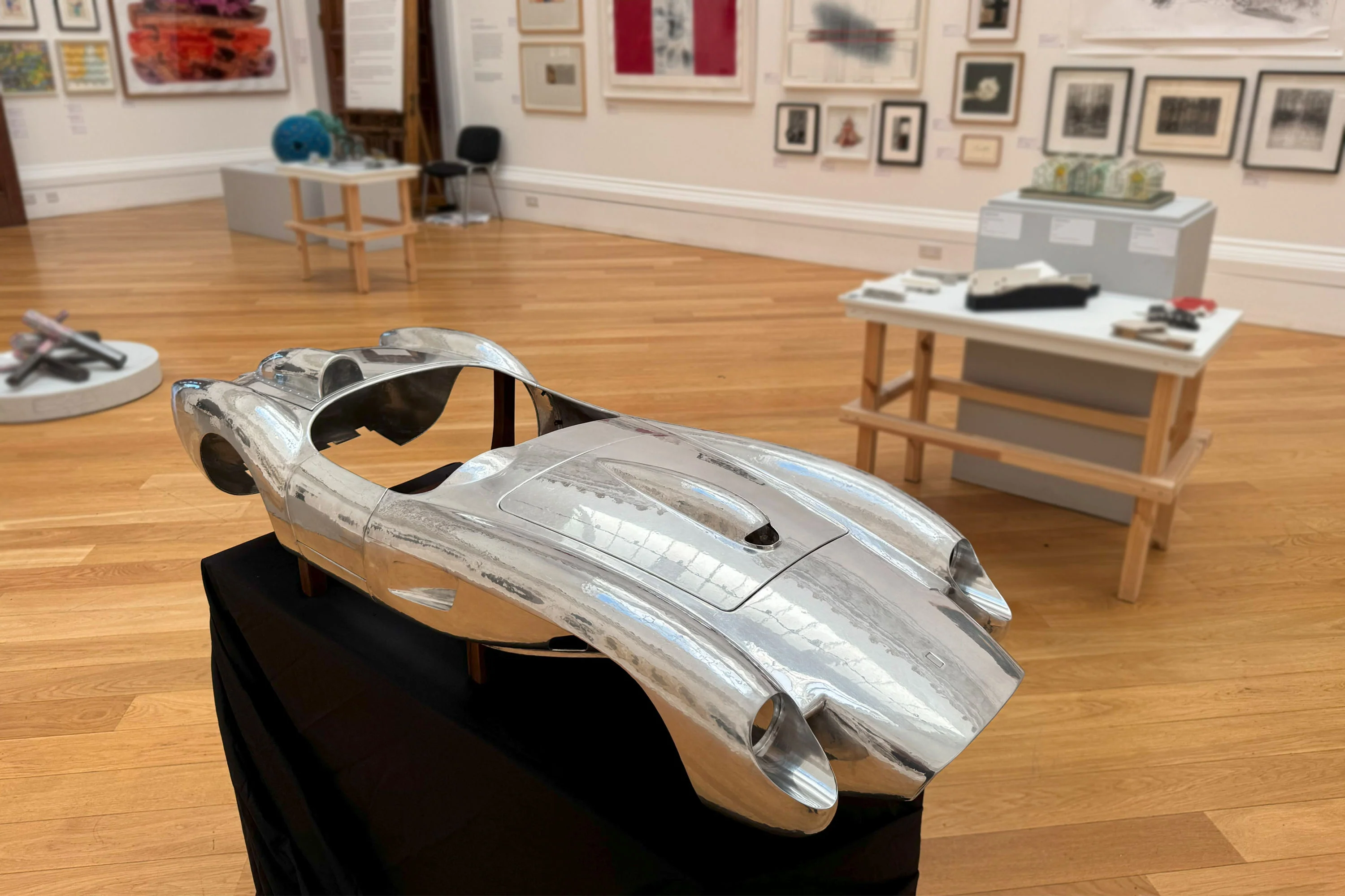 Ferrari 250 TR Aluminium Body Replica - Hammered Finish - Image 6