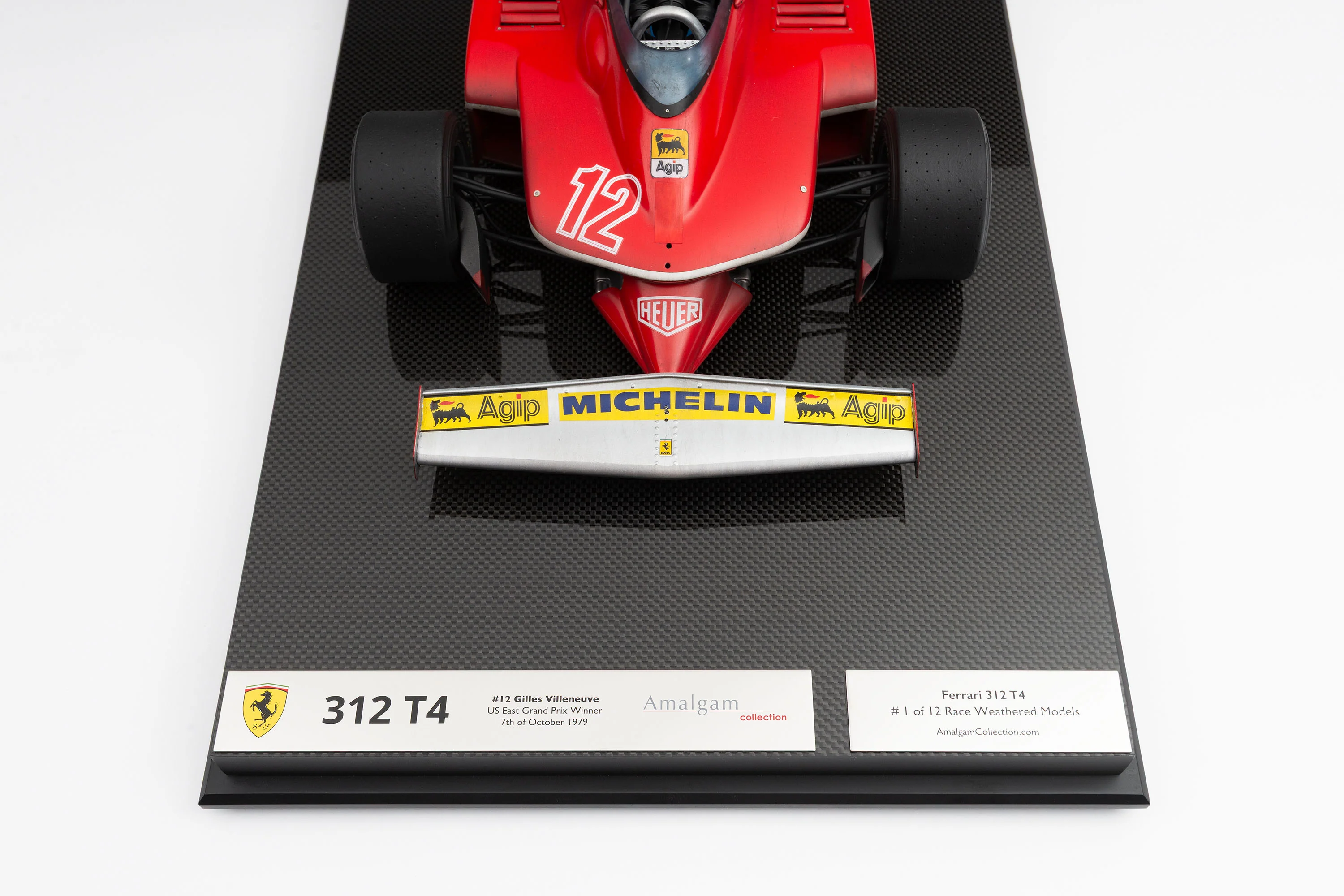 Ferrari 312 T4 - 1979 US East Grand Prix Winner - Villeneuve - Race Weathered with Unique Richard Kelley Prints - Image 18