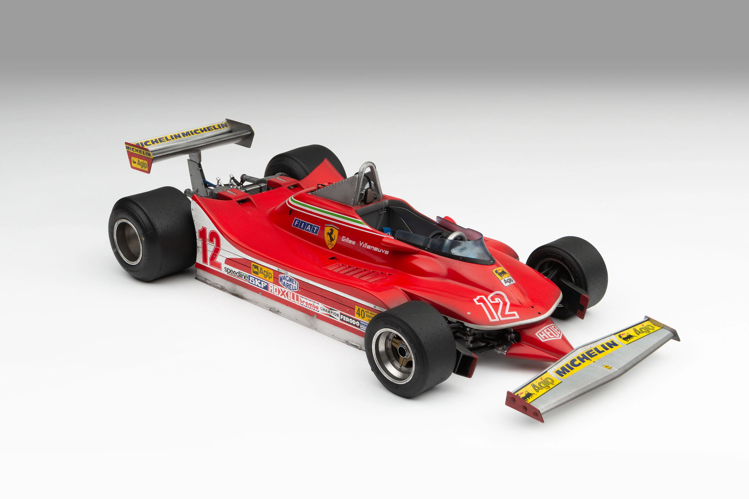 Ferrari 312 T4 - 1979 US East Grand Prix Winner - Villeneuve - Race Weathered with Unique Richard Kelley Prints - Image 25