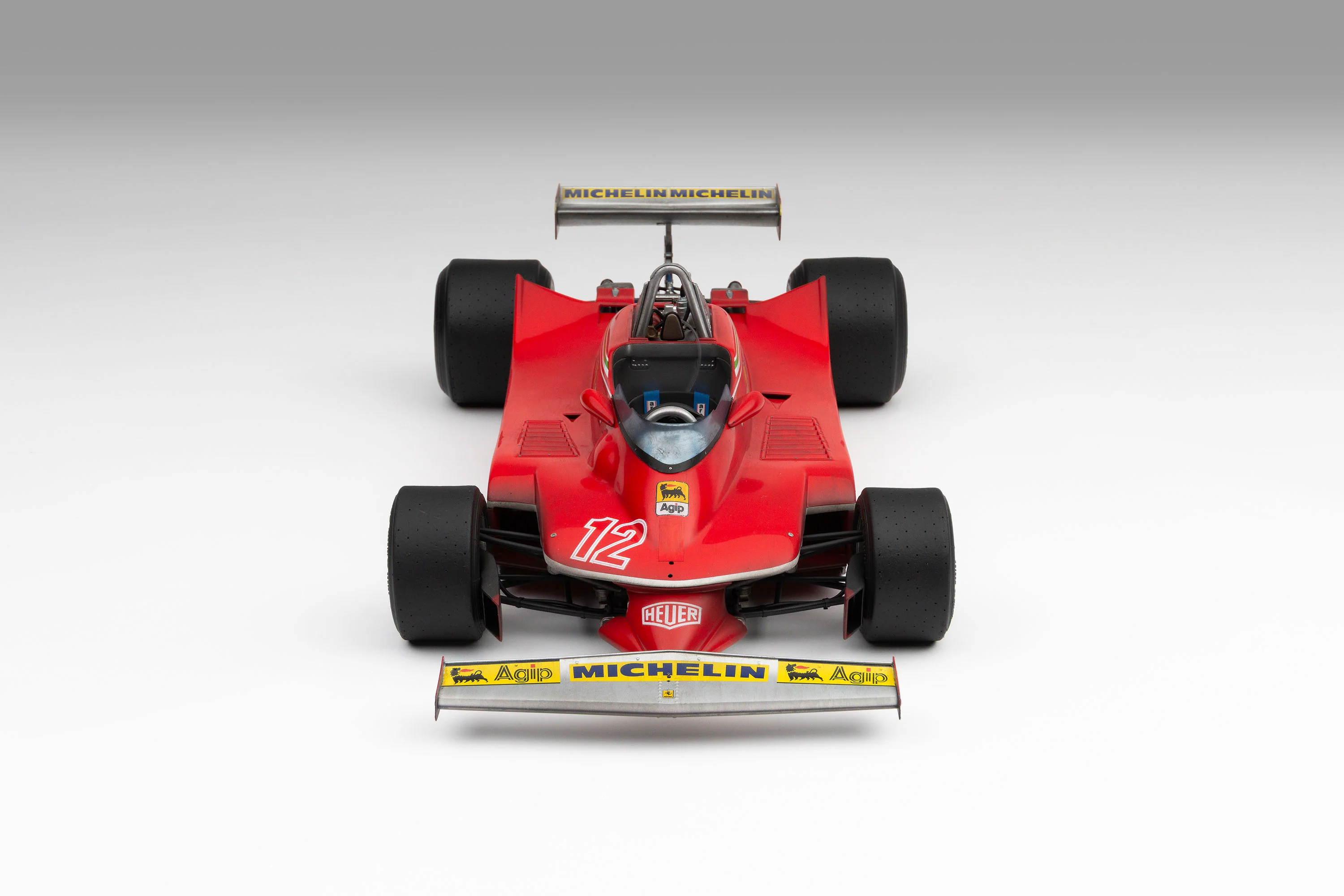 Ferrari 312 T4 - 1979 US East Grand Prix Winner - Villeneuve - Race Weathered with Unique Richard Kelley Prints - Image 26