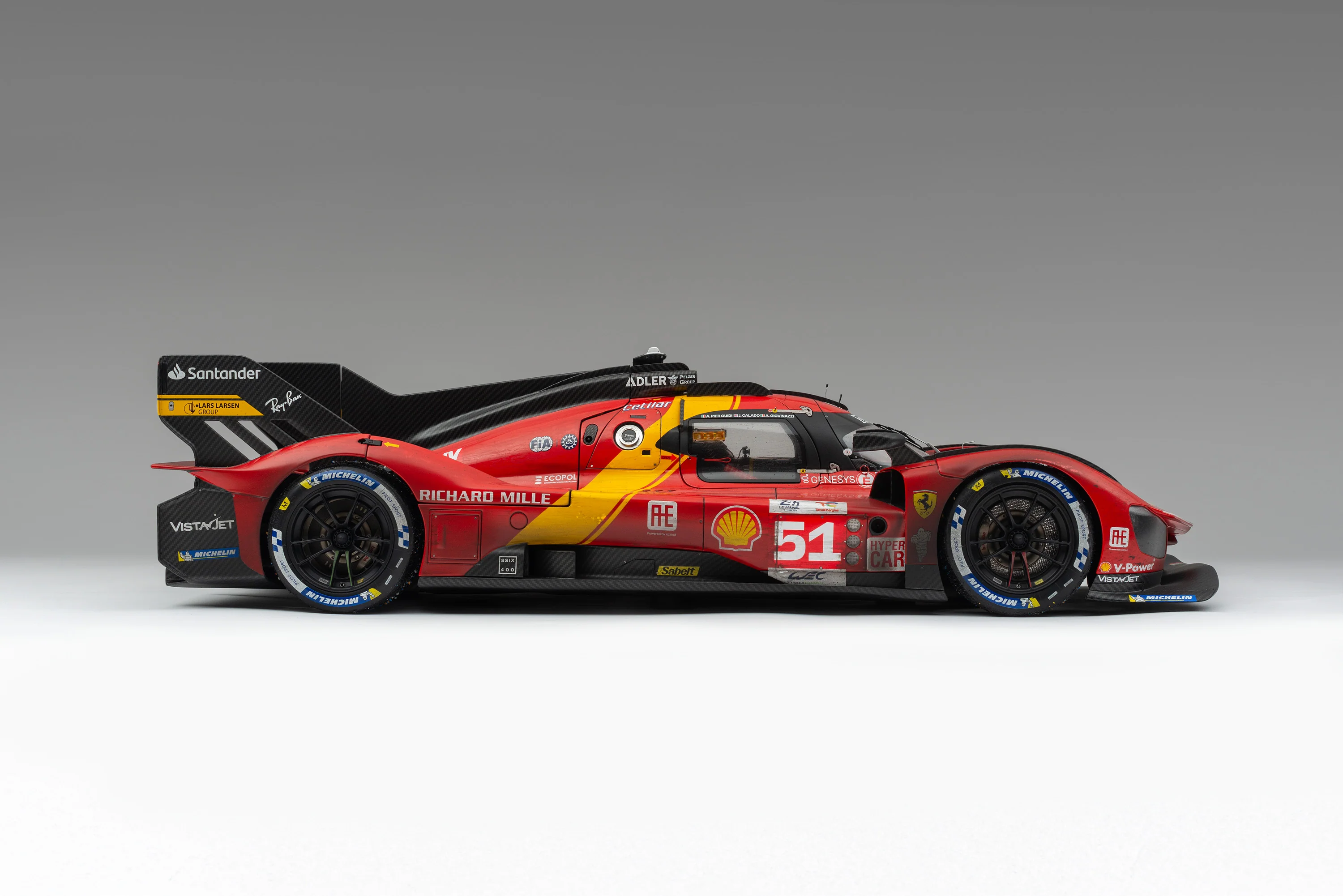 Ferrari 499P - 2023 Le Mans Winner - Race Weathered - Image 16