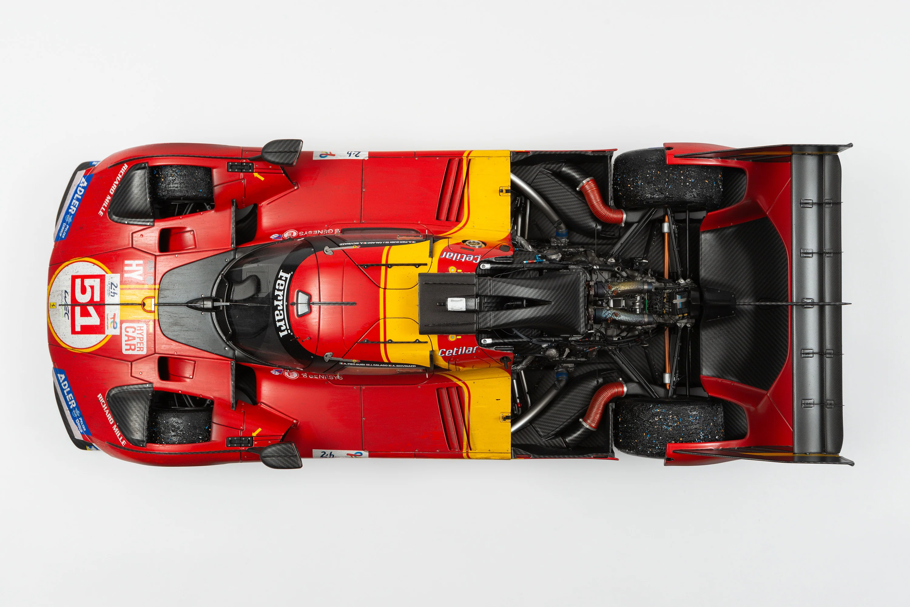 Ferrari 499P - 2023 Le Mans Winner - Race Weathered - Image 17