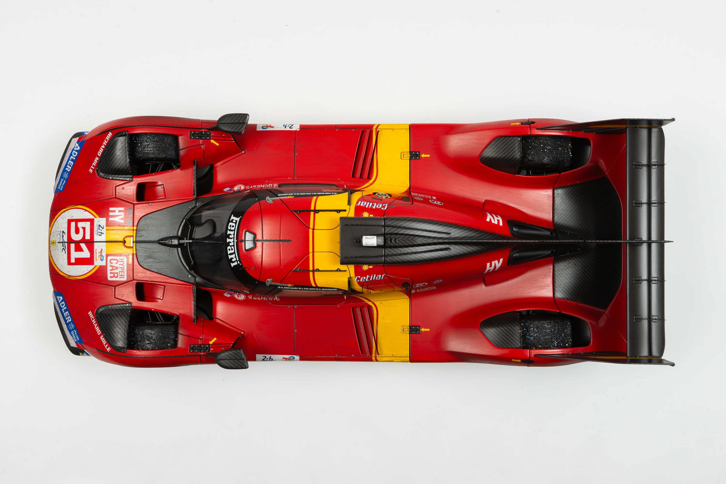 Ferrari 499P - 2023 Le Mans Winner - Race Weathered - Image 18
