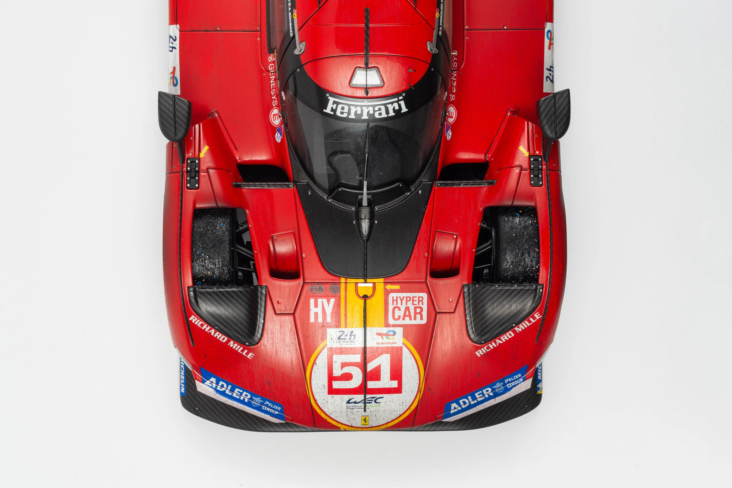 Ferrari 499P - 2023 Le Mans Winner - Race Weathered - Image 9