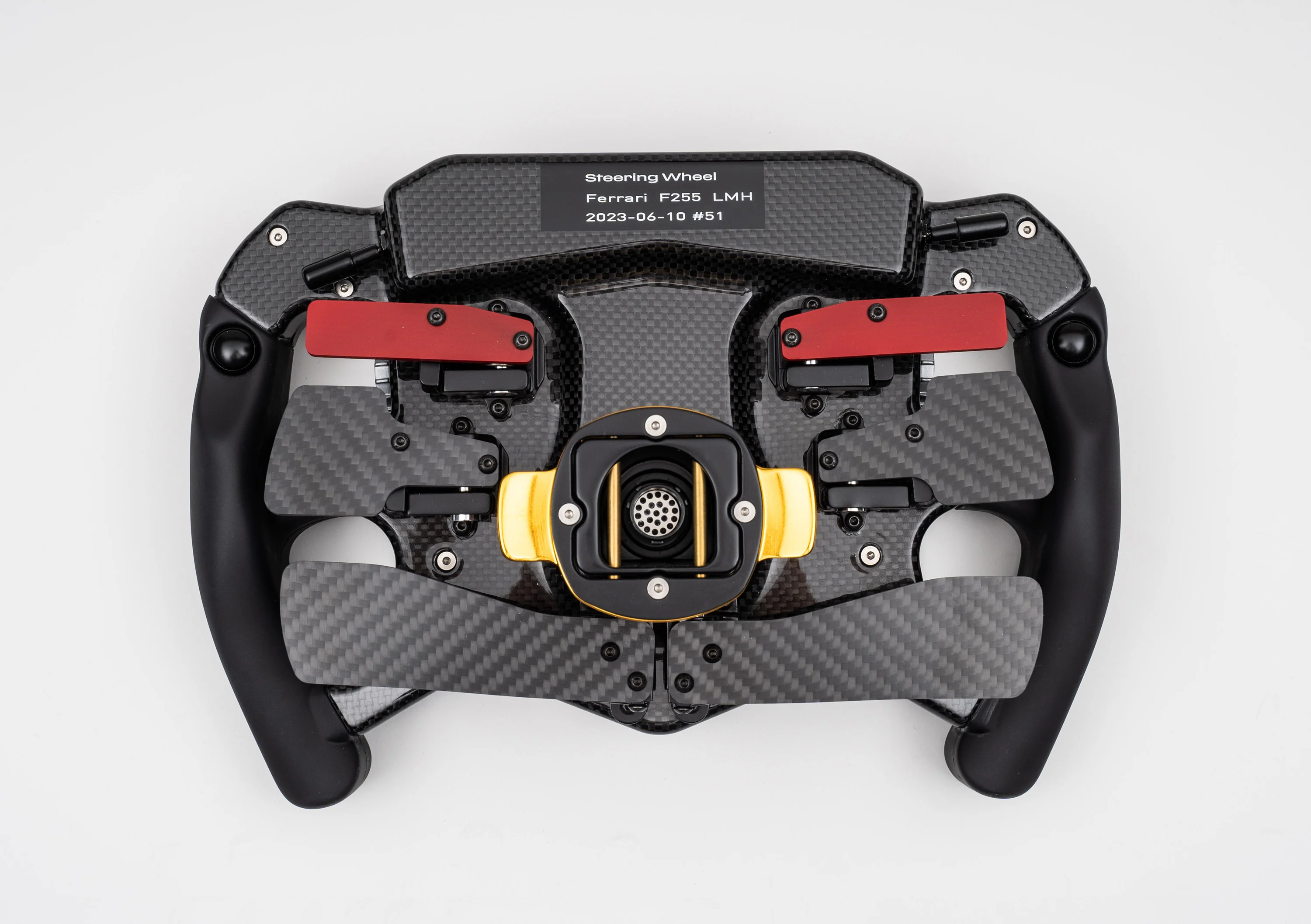 Ferrari 499P Steering Wheel - 2023 Le Mans Winner - Image 13