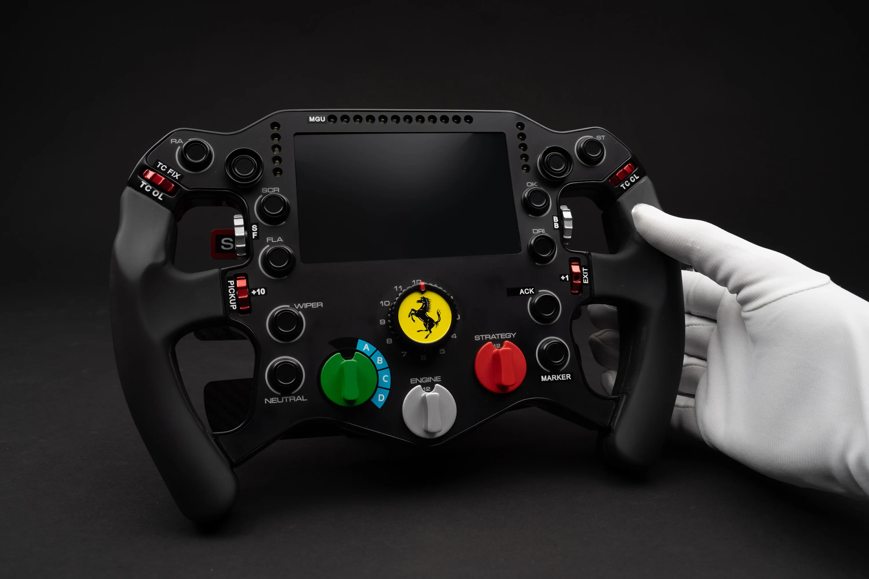 Ferrari 499P Steering Wheel - 2023 Le Mans Winner - Image 3