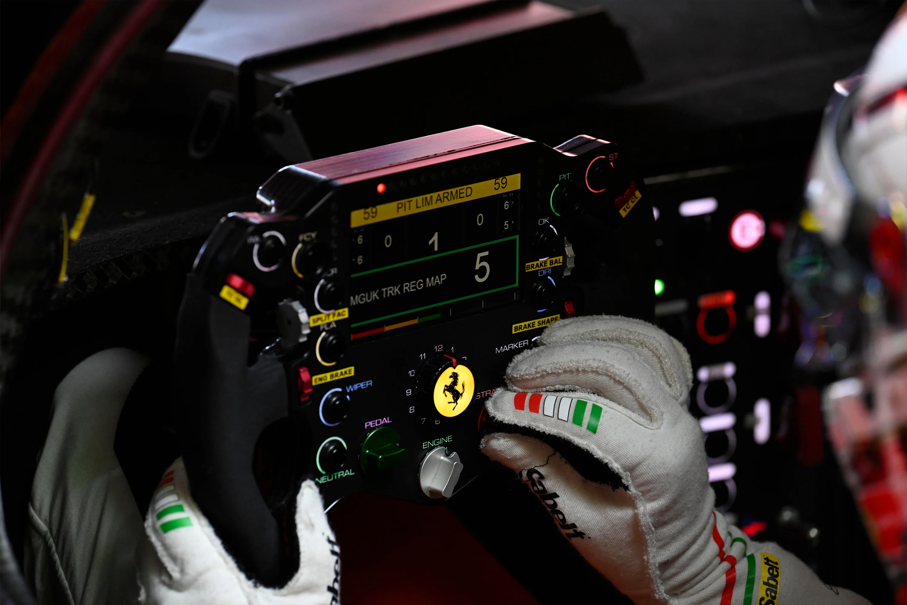Ferrari 499P Steering Wheel - 2023 Le Mans Winner - Image 5