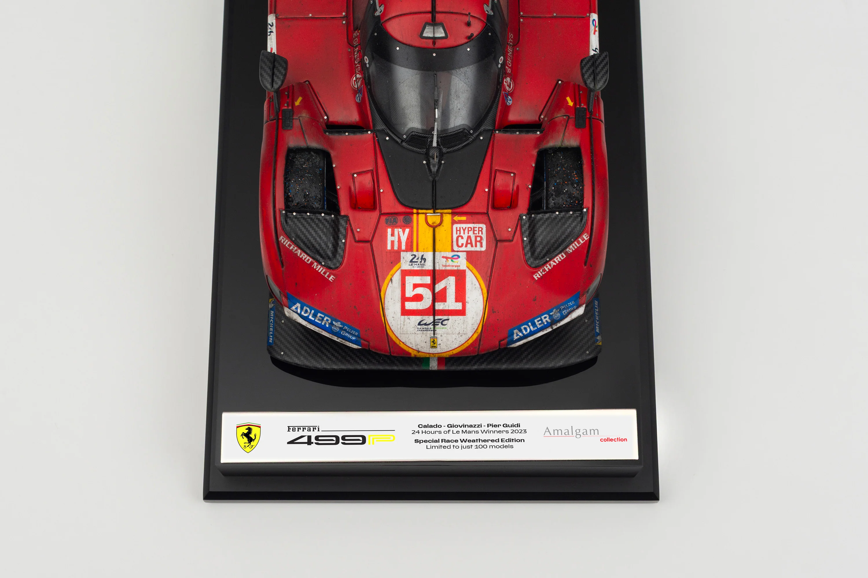 Ferrari 499P - 2023 Le Mans Winner - Race Weathered - Image 16