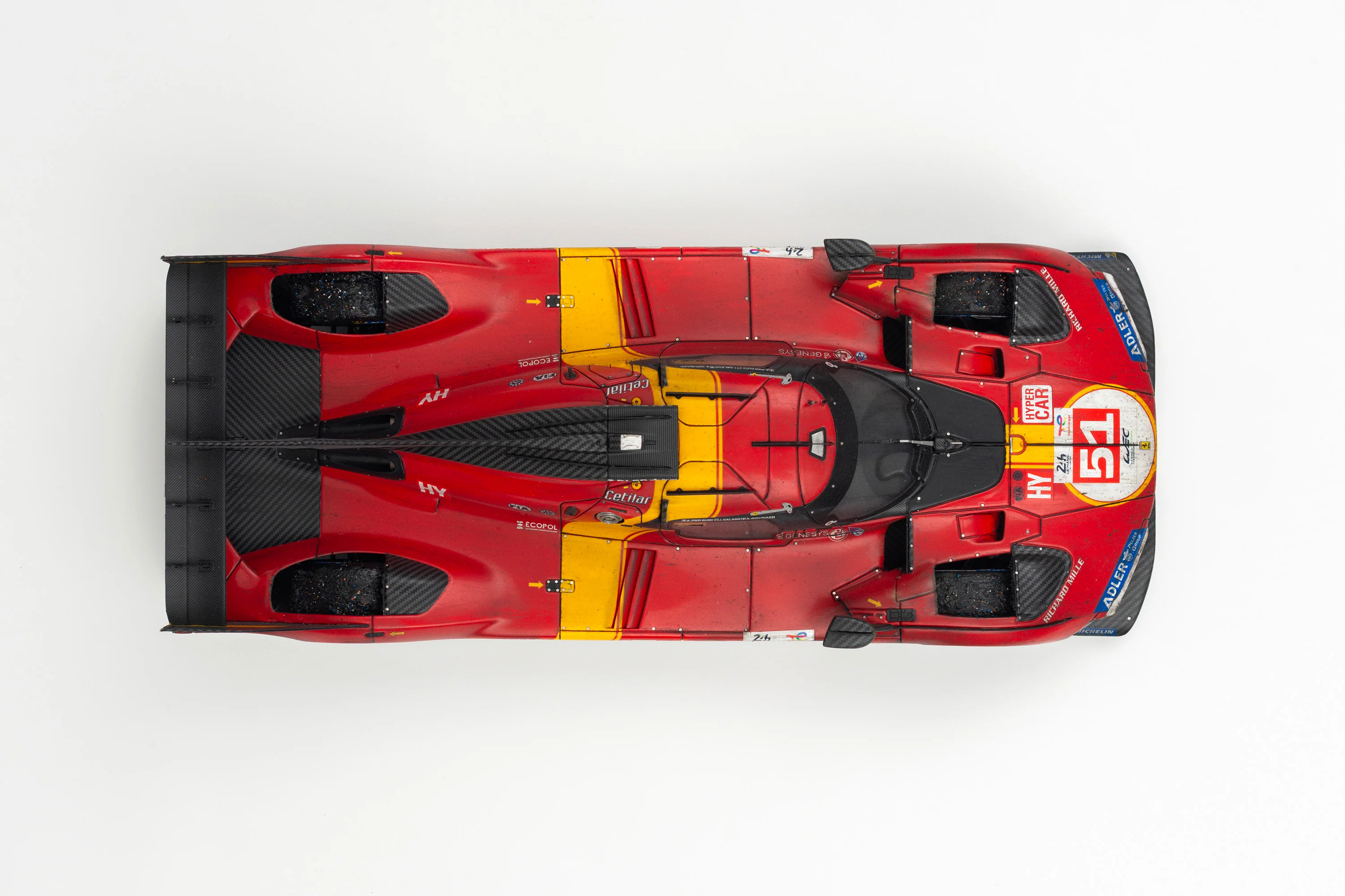 Ferrari 499P - 2023 Le Mans Winner - Race Weathered - Image 17