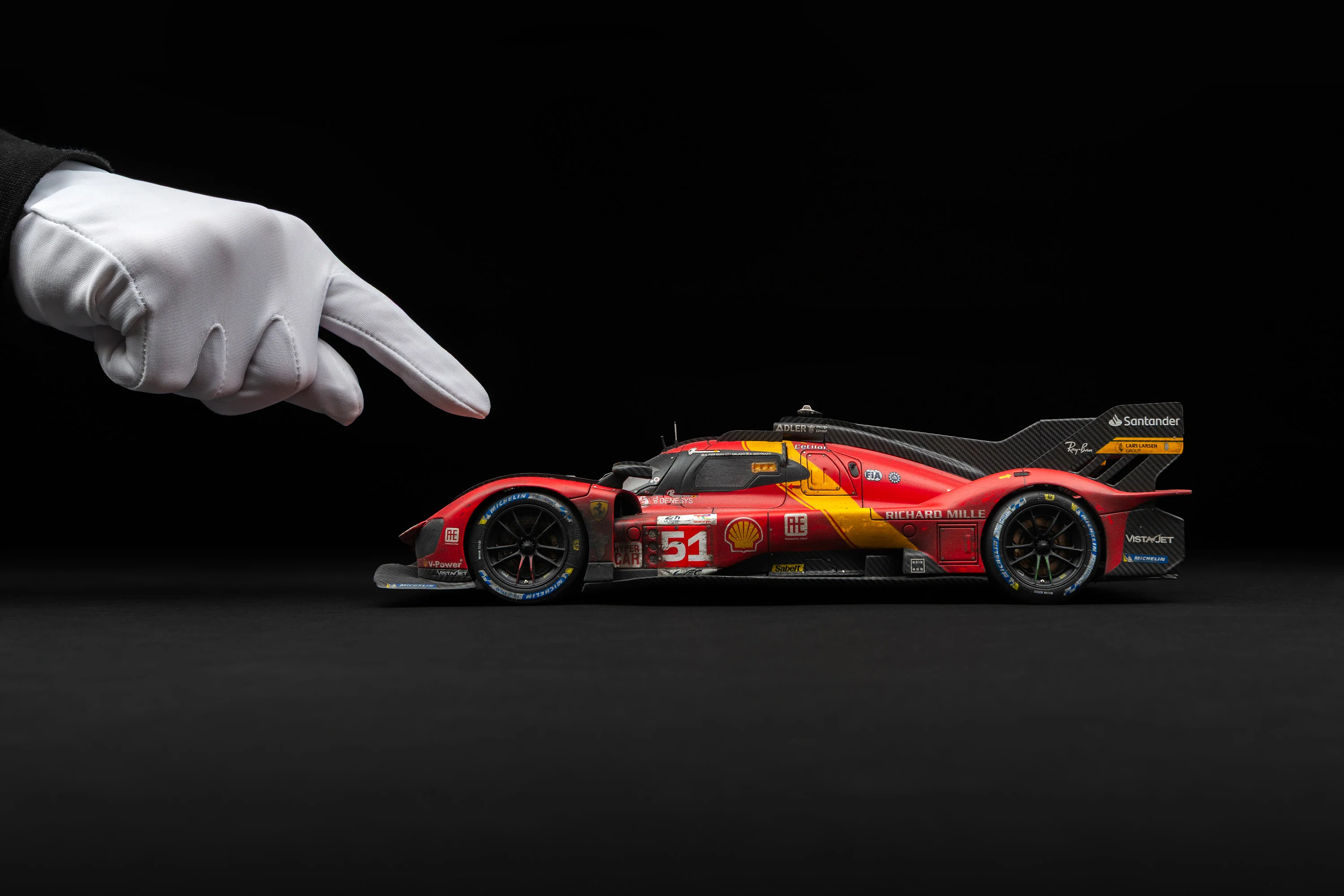Ferrari 499P - 2023 Le Mans Winner - Race Weathered - Image 3