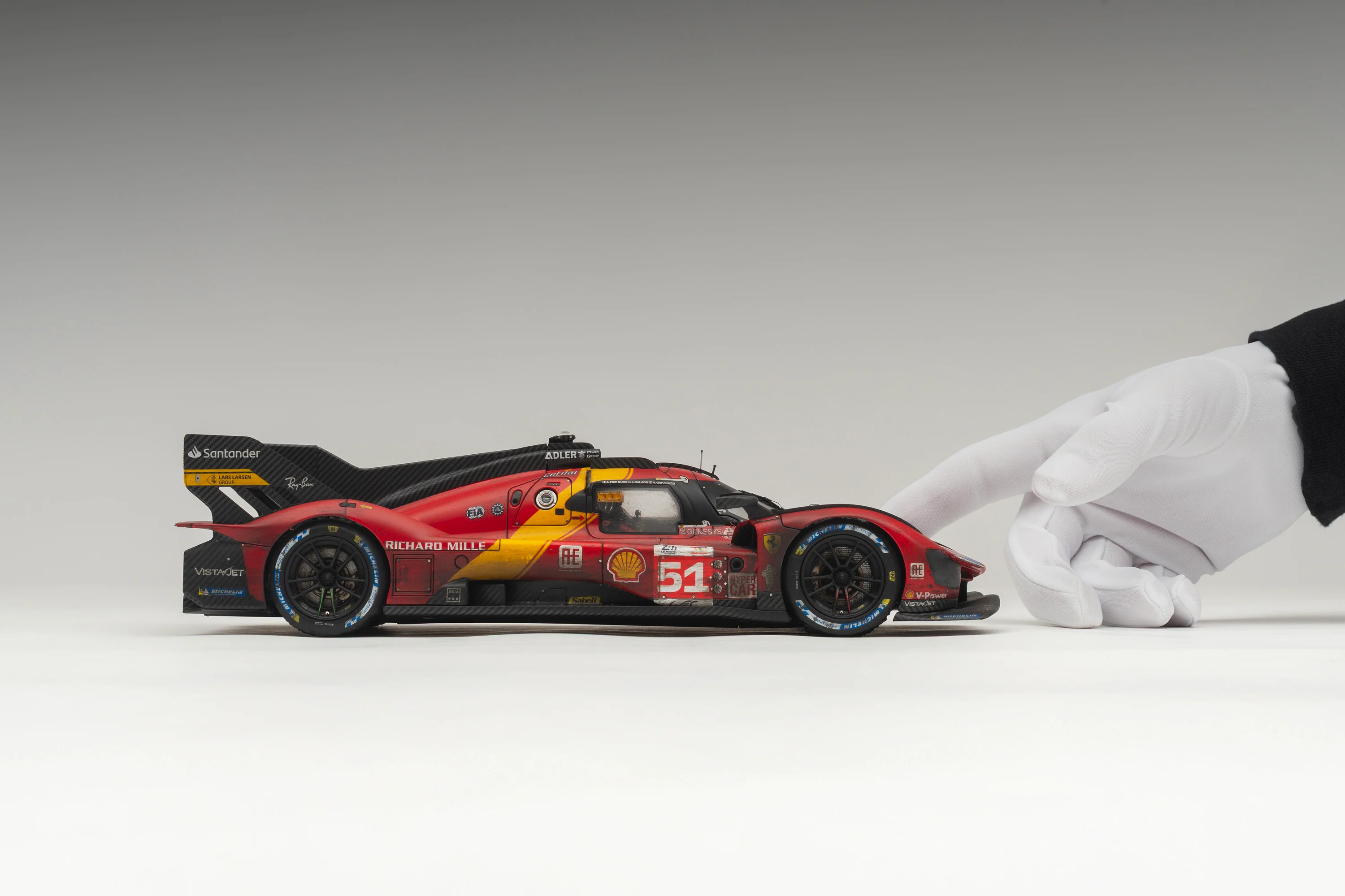 Ferrari 499P - 2023 Le Mans Winner - Race Weathered - Image 4