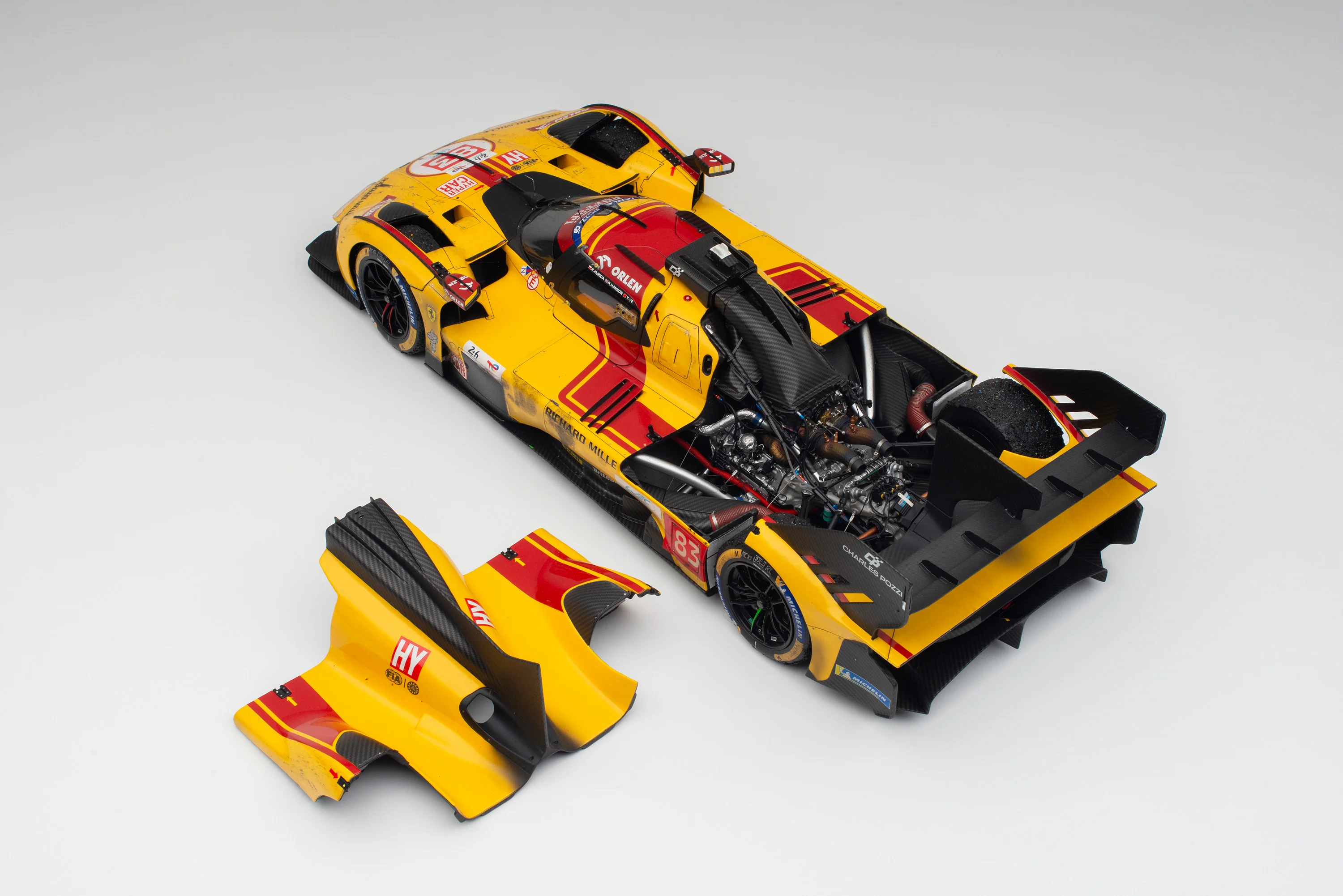 Ferrari 499P - 2025 Le Mans Winner - Race Weathered - Image 16