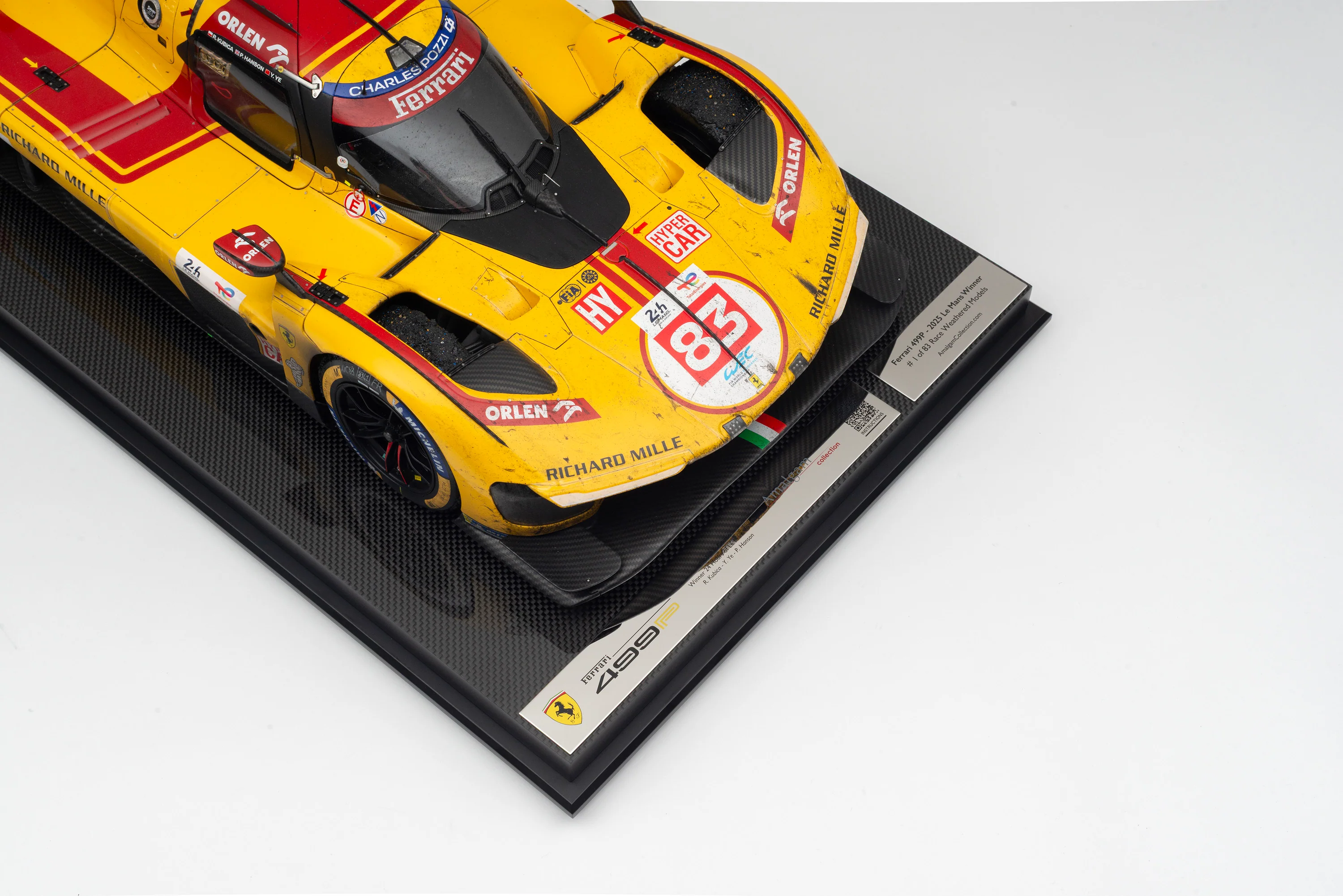 Ferrari 499P - 2025 Le Mans Winner - Race Weathered - Image 26