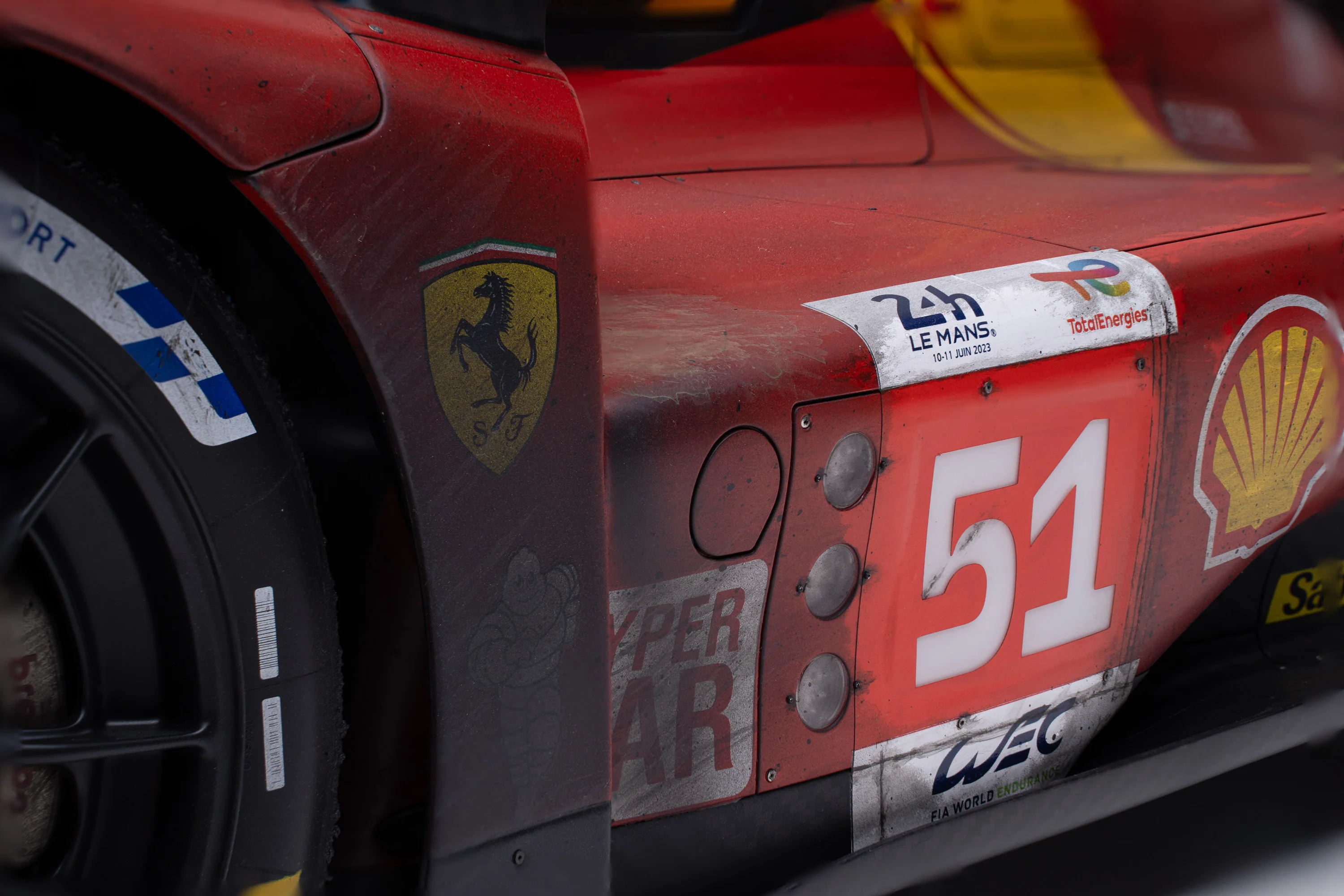 Ferrari 499P - 2023 Le Mans Winner - Race Weathered - Image 11