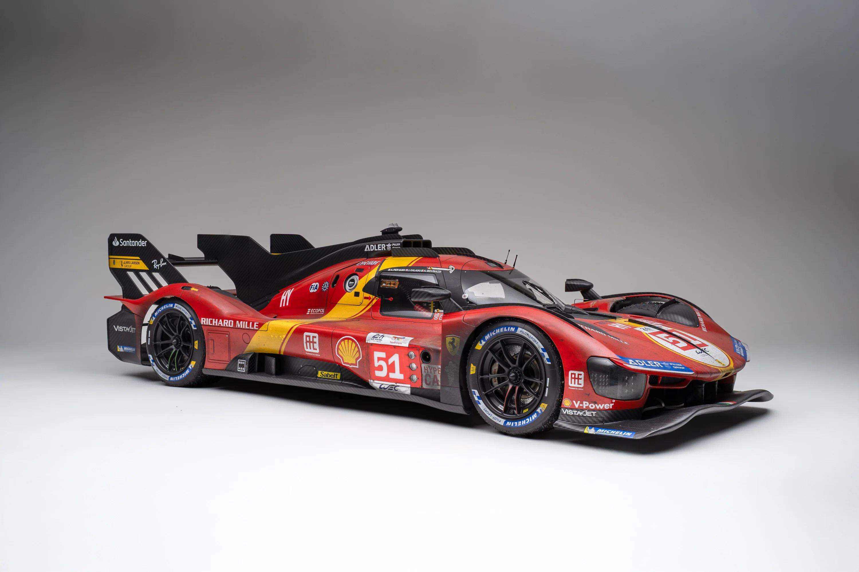 Ferrari 499P - 2023 Le Mans Winner - Race Weathered - Image 4
