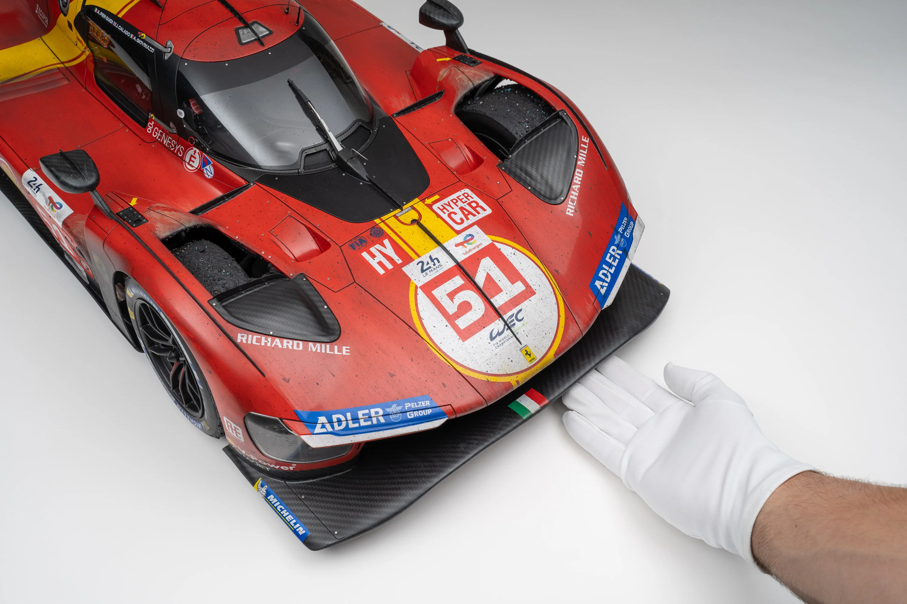 Ferrari 499P - 2023 Le Mans Winner - Race Weathered - Image 5