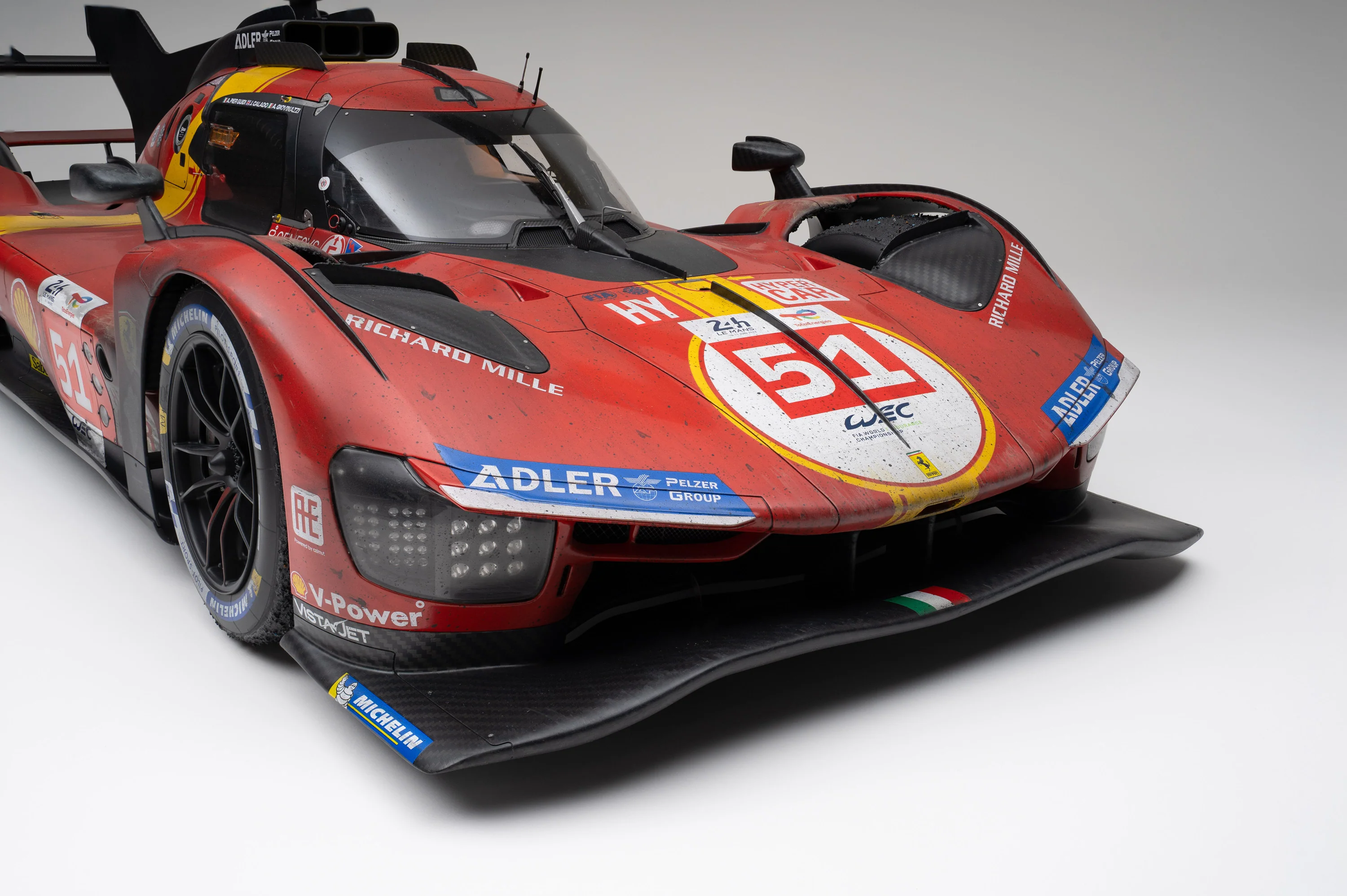 Ferrari 499P - 2023 Le Mans Winner - Race Weathered - Image 6