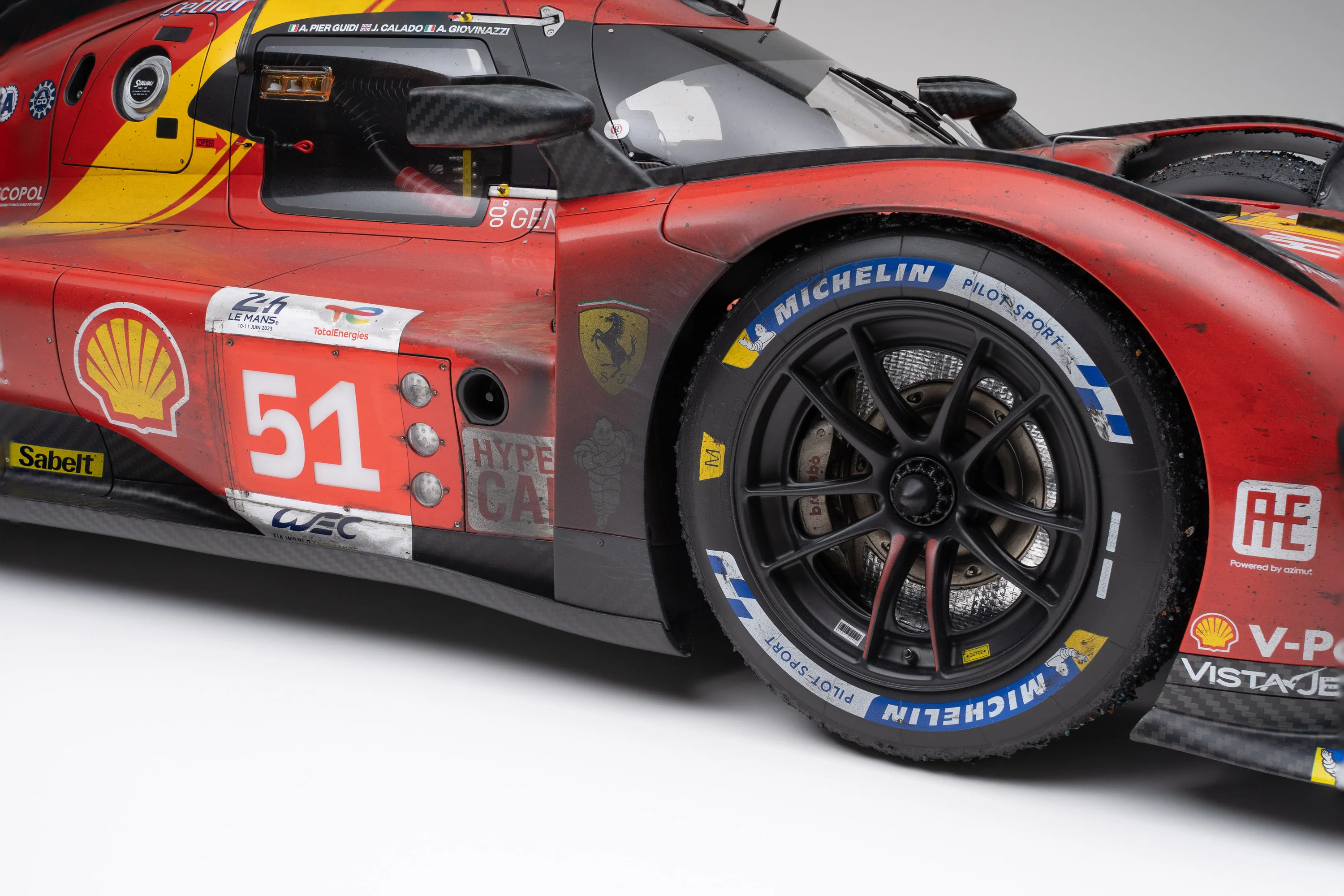 Ferrari 499P - 2023 Le Mans Winner - Race Weathered - Image 7