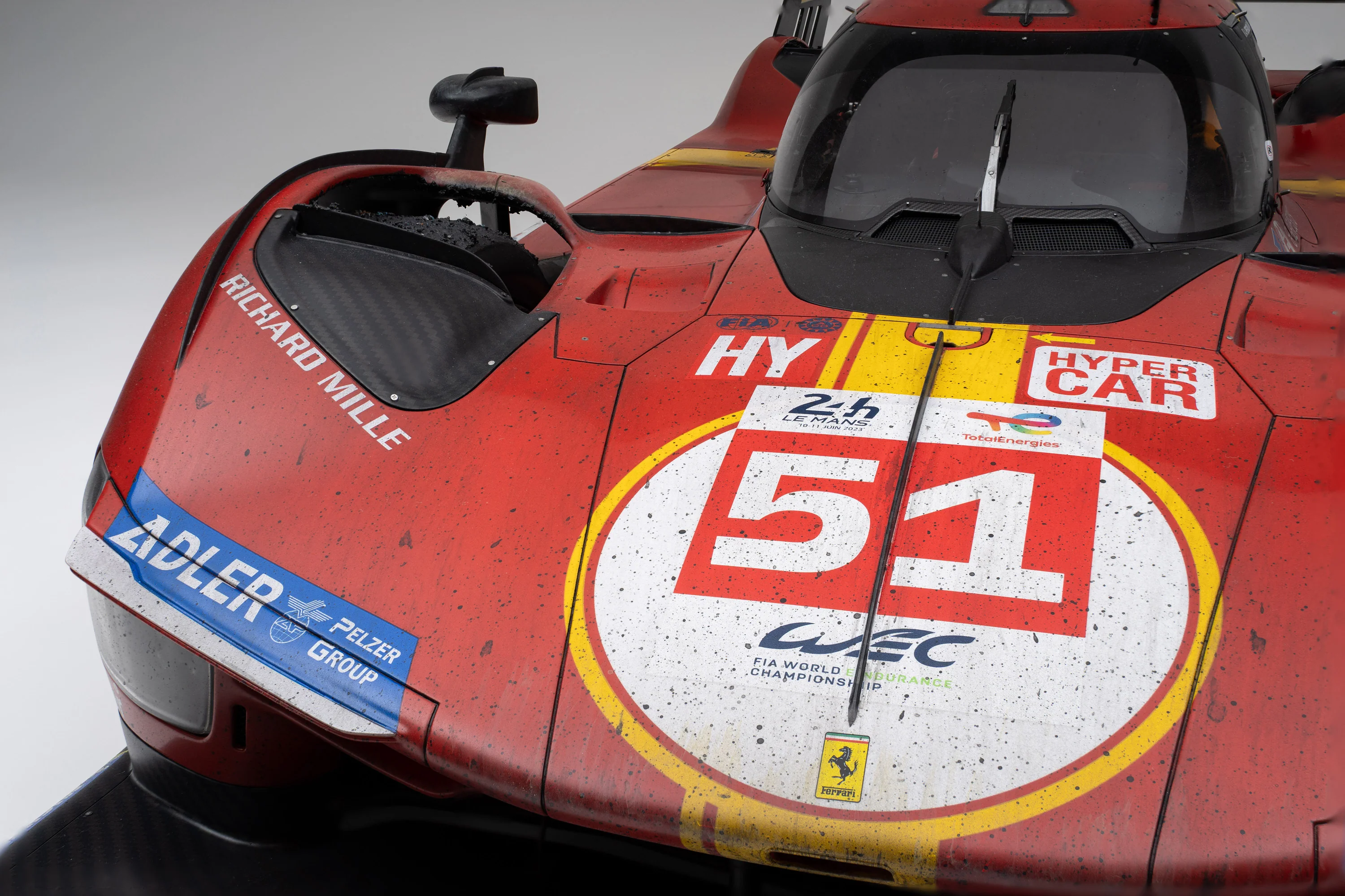 Ferrari 499P - 2023 Le Mans Winner - Race Weathered - Image 9