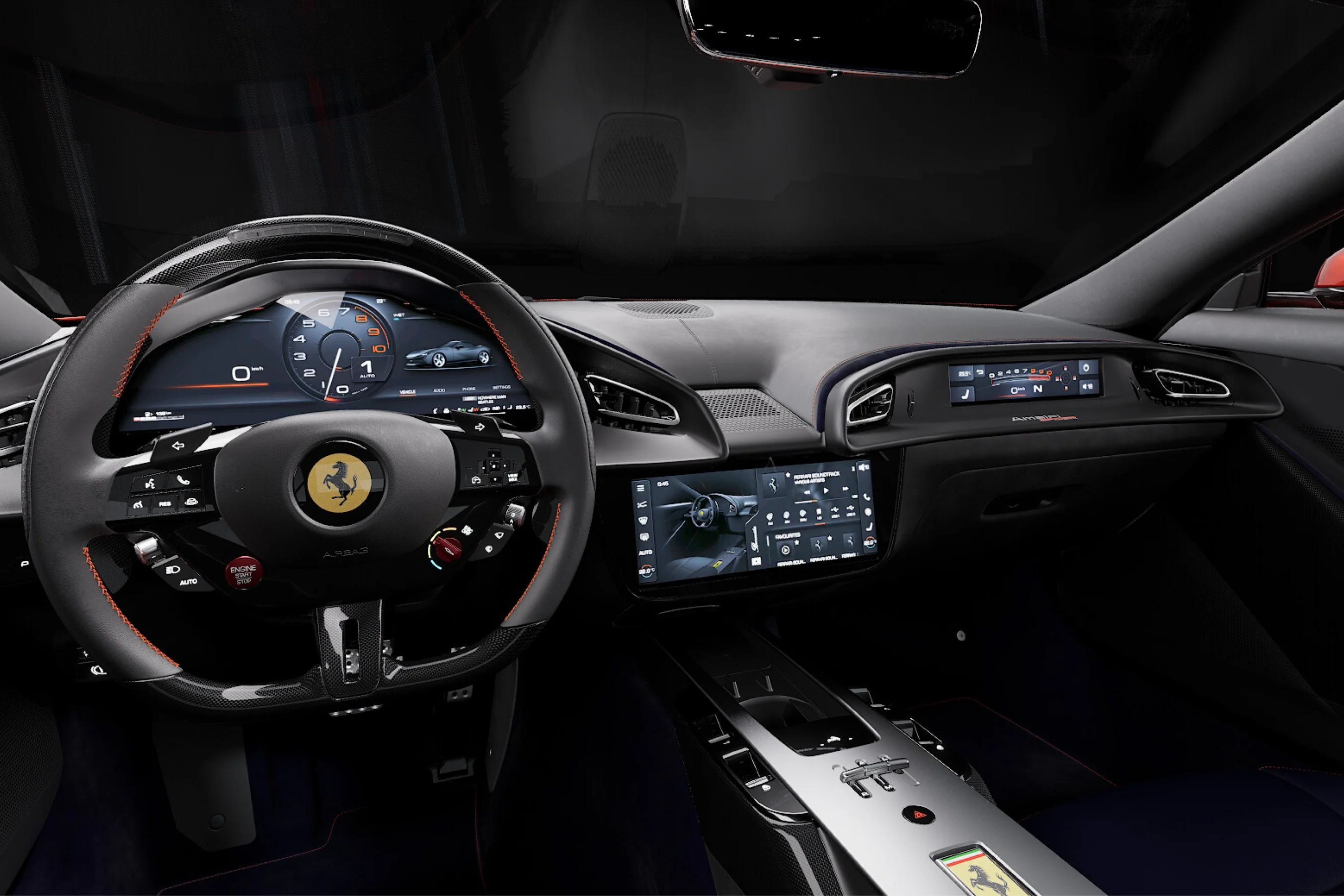 Ferrari Amalfi Spider (2026) - Rosso Tramonto - Image 7