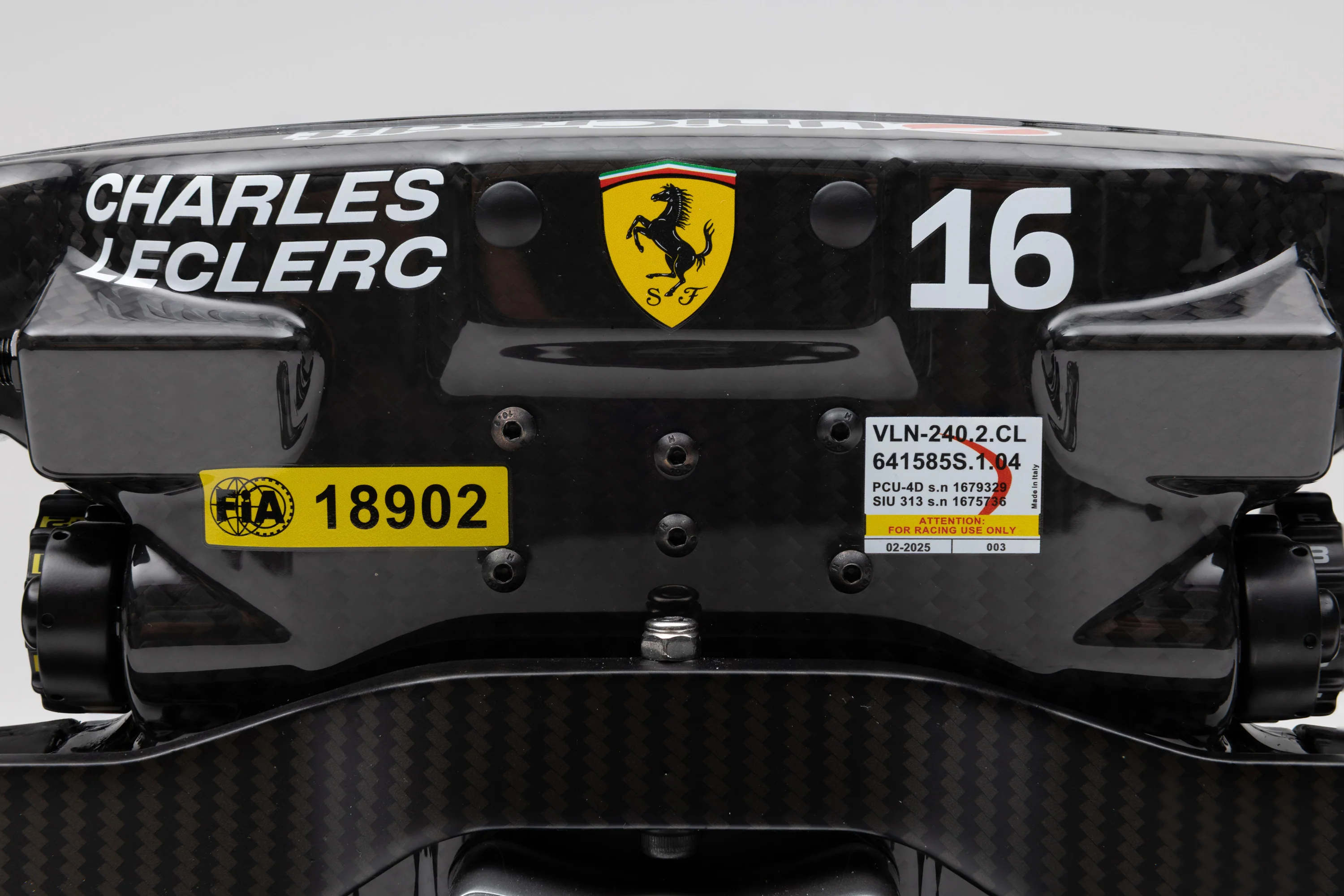 Ferrari SF-25 Steering Wheel (2025) - Image 13