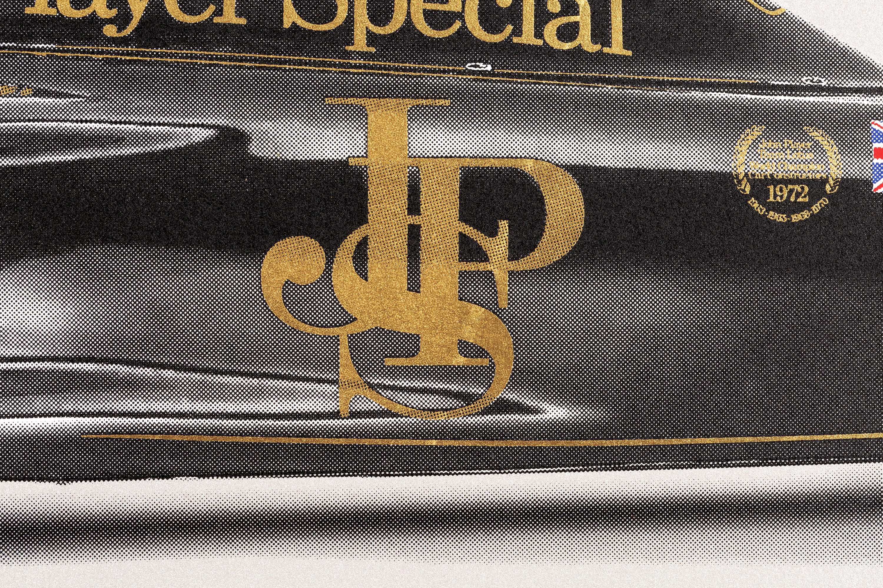 Lotus 72D - Art Screen Print - Emerson Fittipaldi Signed - Gold Leaf Edition of 50 - Image 13