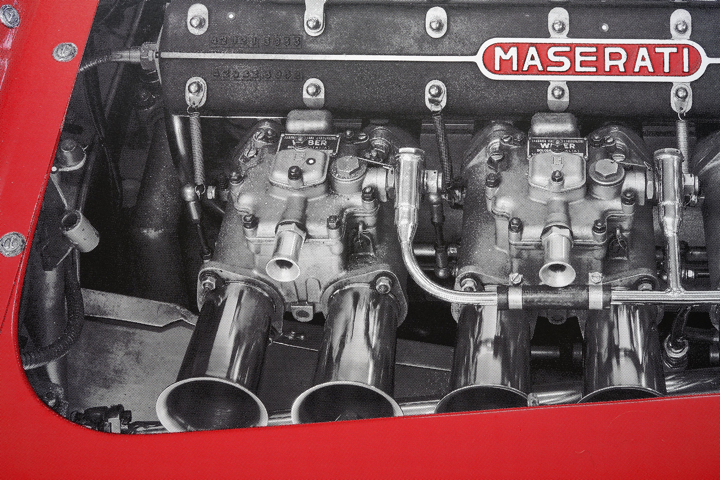Maserati 300S Engine Bay - Alan Thornton - Art Screen Print - Image 10