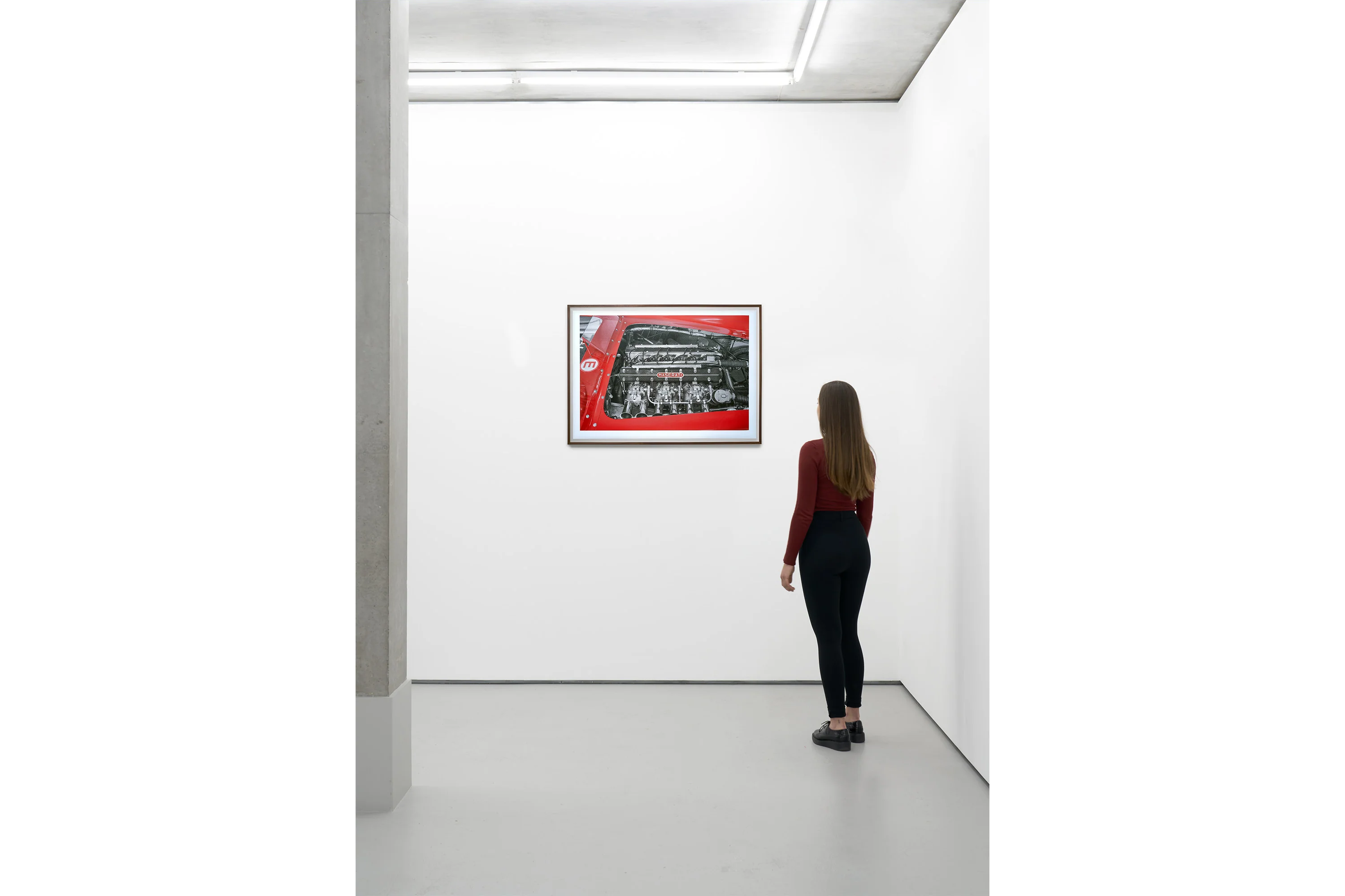 Maserati 300S Engine Bay - Alan Thornton - Art Screen Print - Image 11